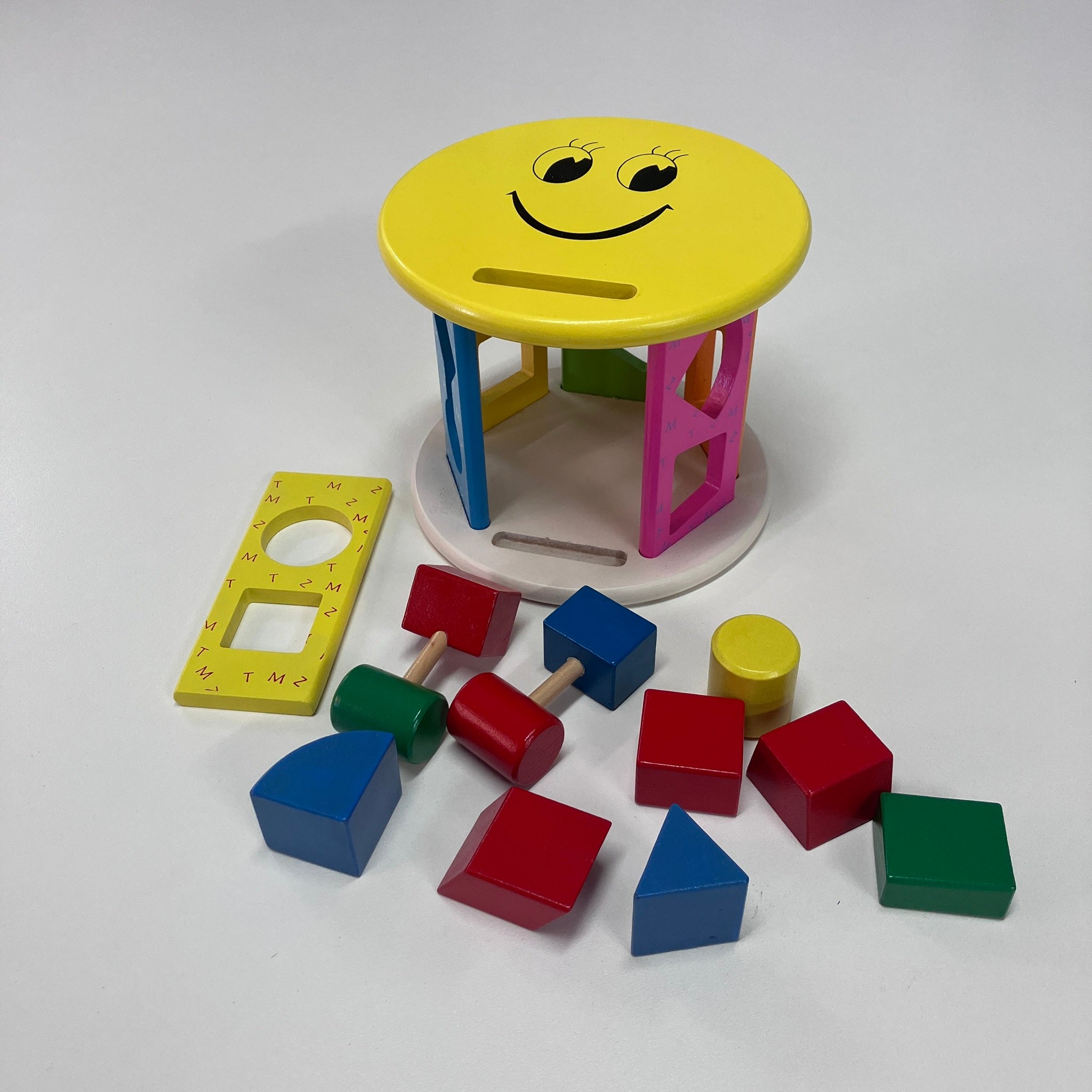Wooden Shape Sorting Wheel