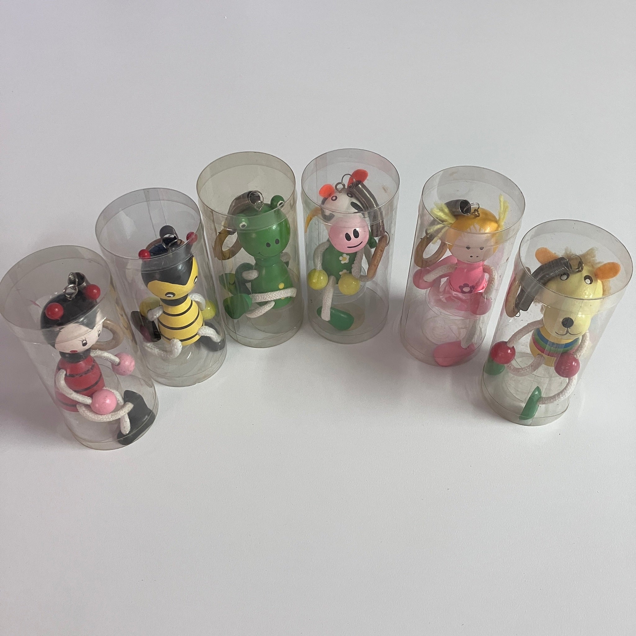Wooden Spring Toy in Box - Assorted Designs