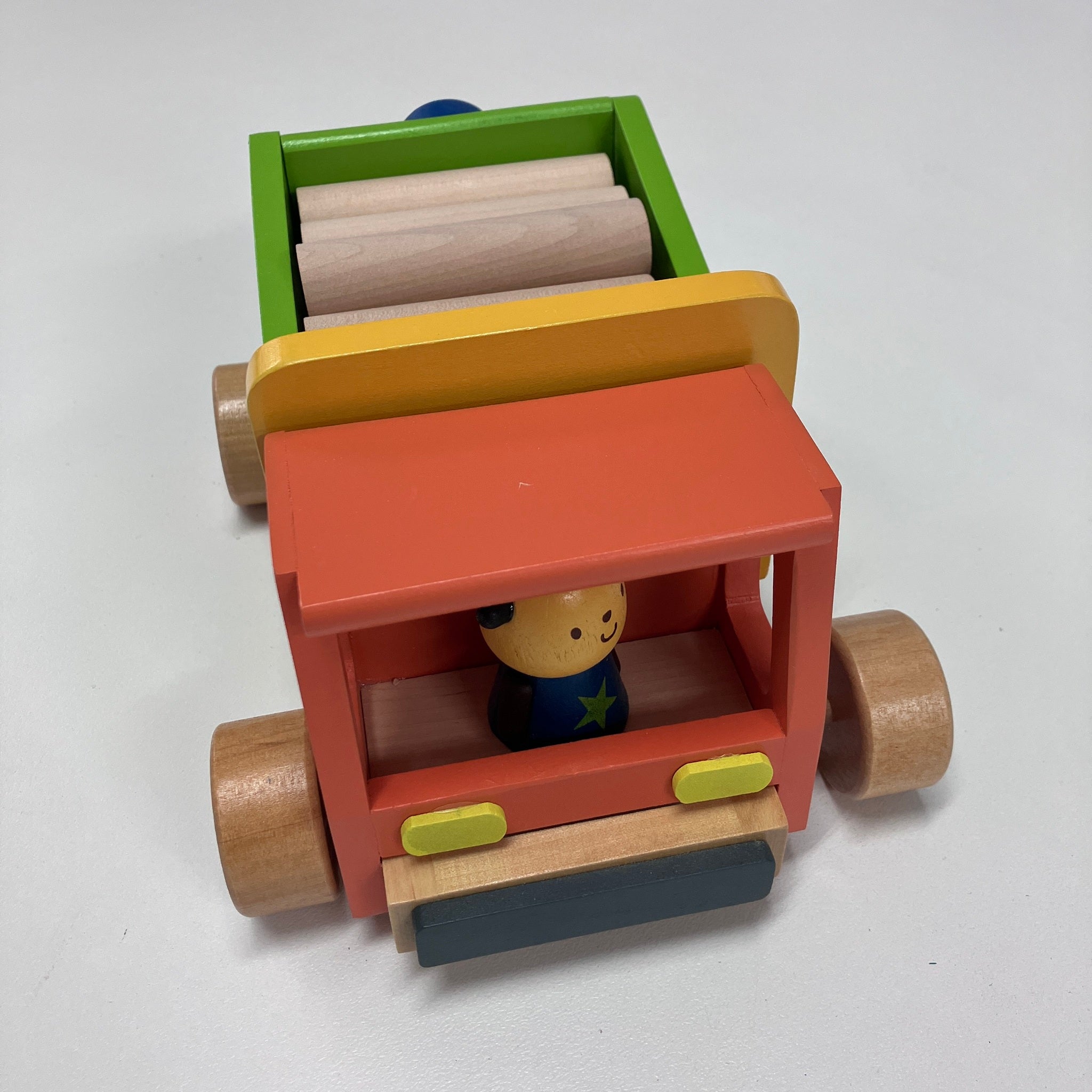 Wooden Stacking Construction Vehicles - Dump Truck