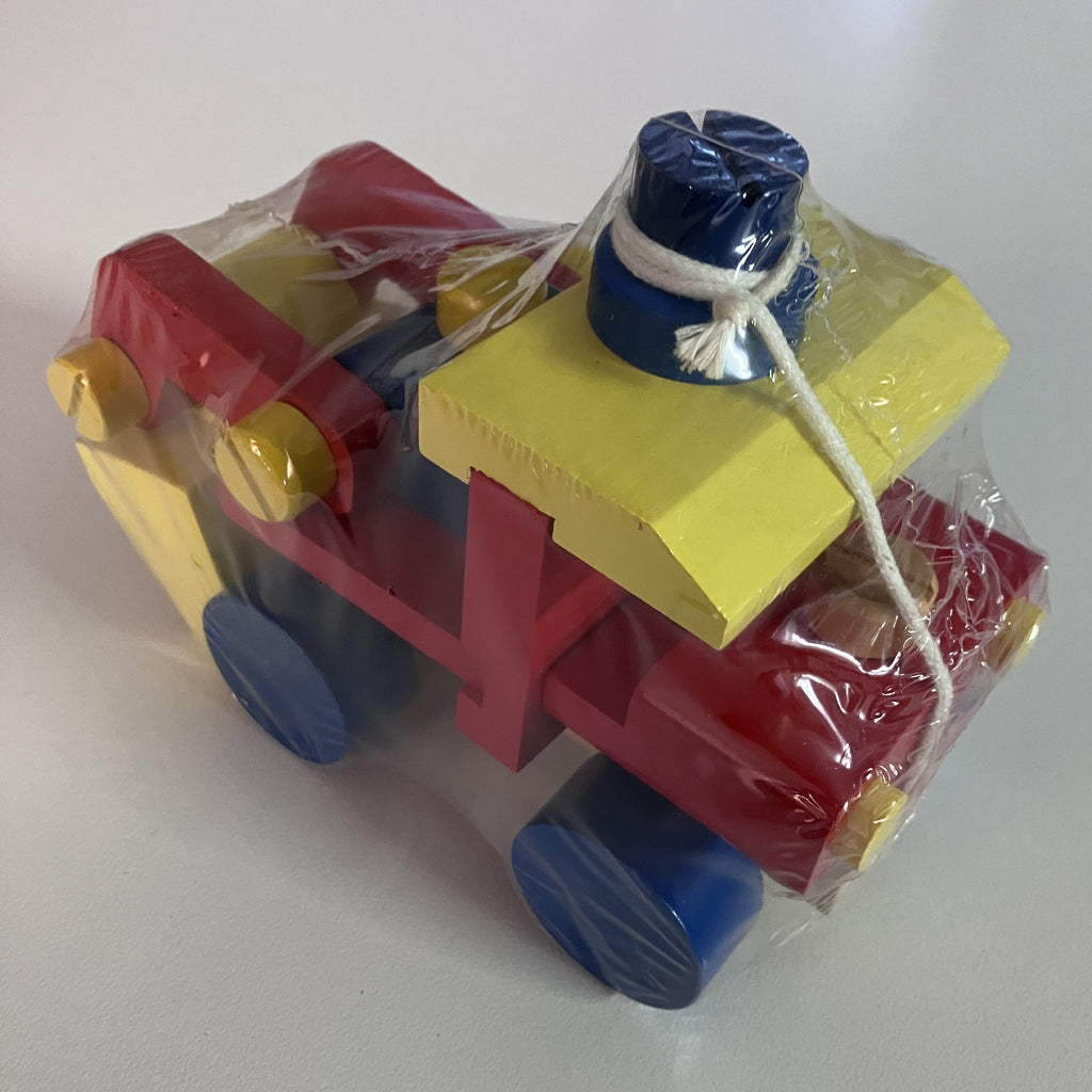Wooden Construction Trucks Set