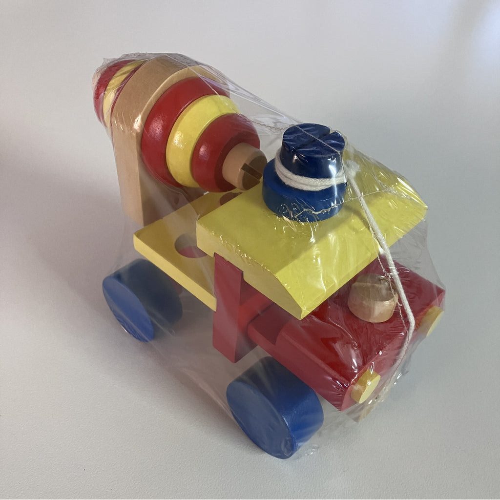 Wooden Construction Trucks Set