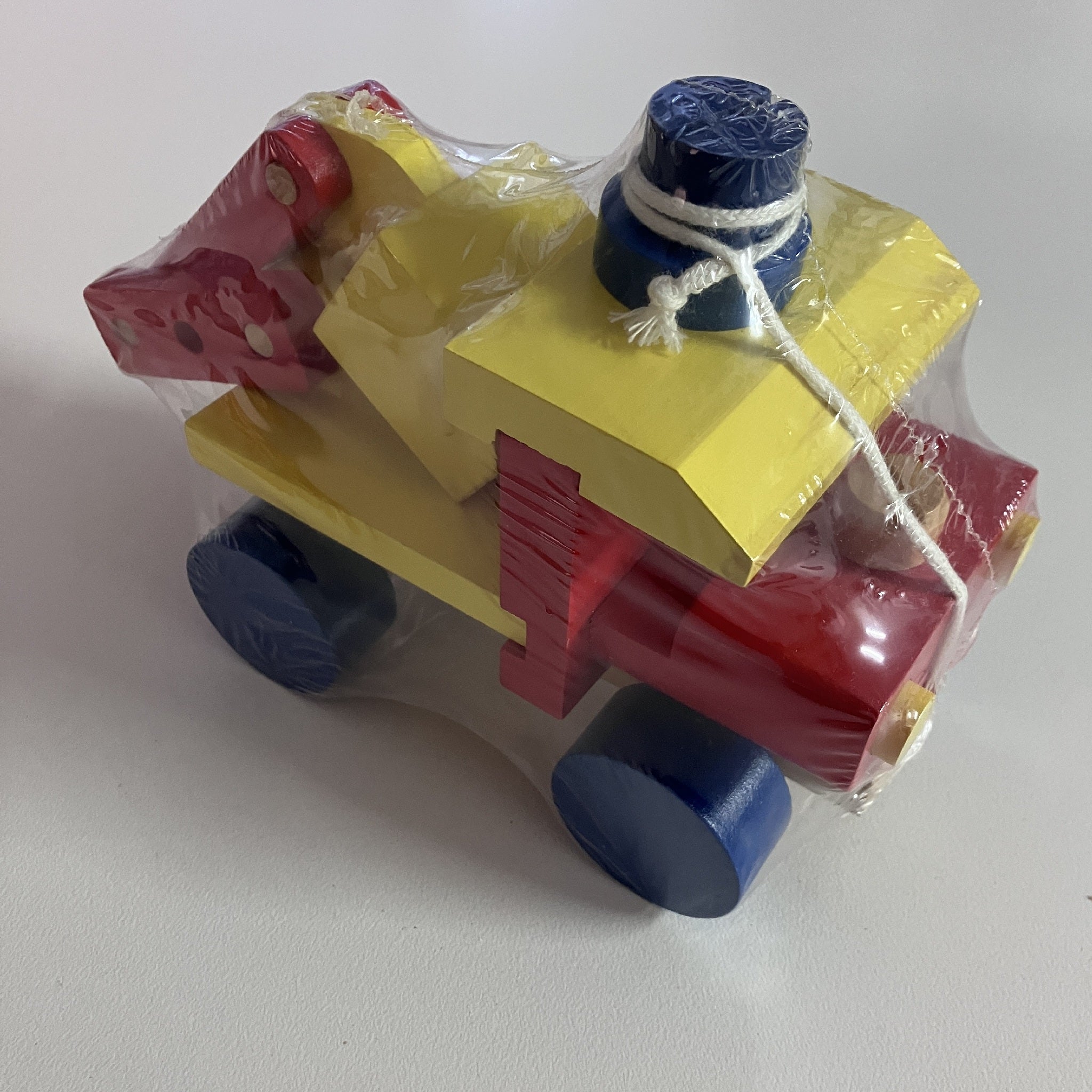 Wooden Construction Trucks Set