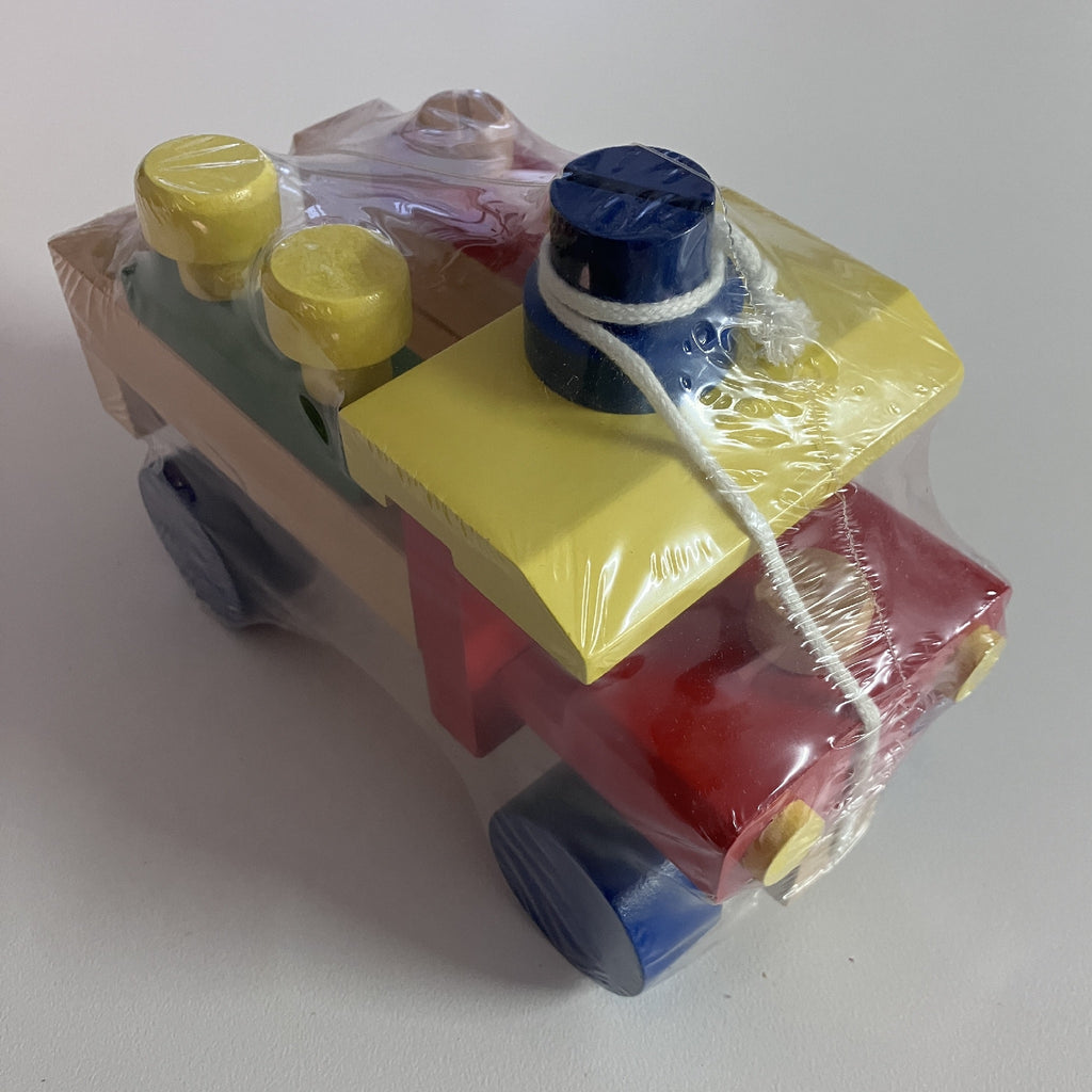 Wooden Construction Trucks Set