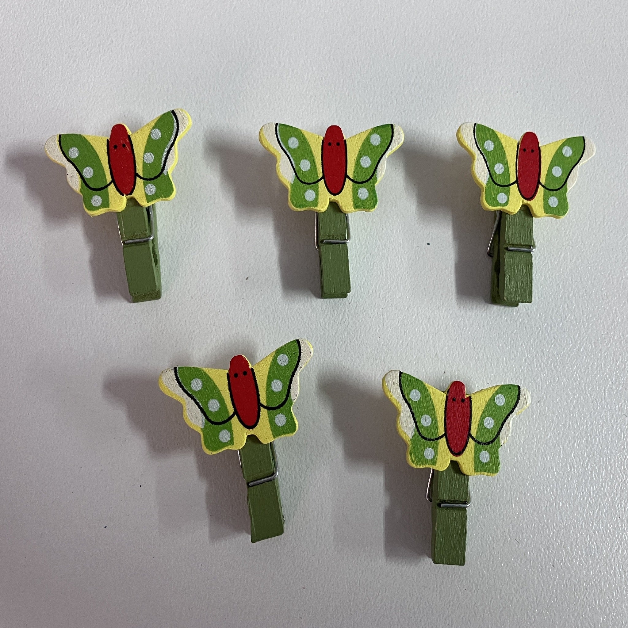 Wooden Mini Pegs - Butterfly