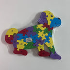 Wooden Block Puzzle - Alphabet & Number - Dog