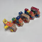 Wooden Pull Along Block Vehicle - Assorted Designs