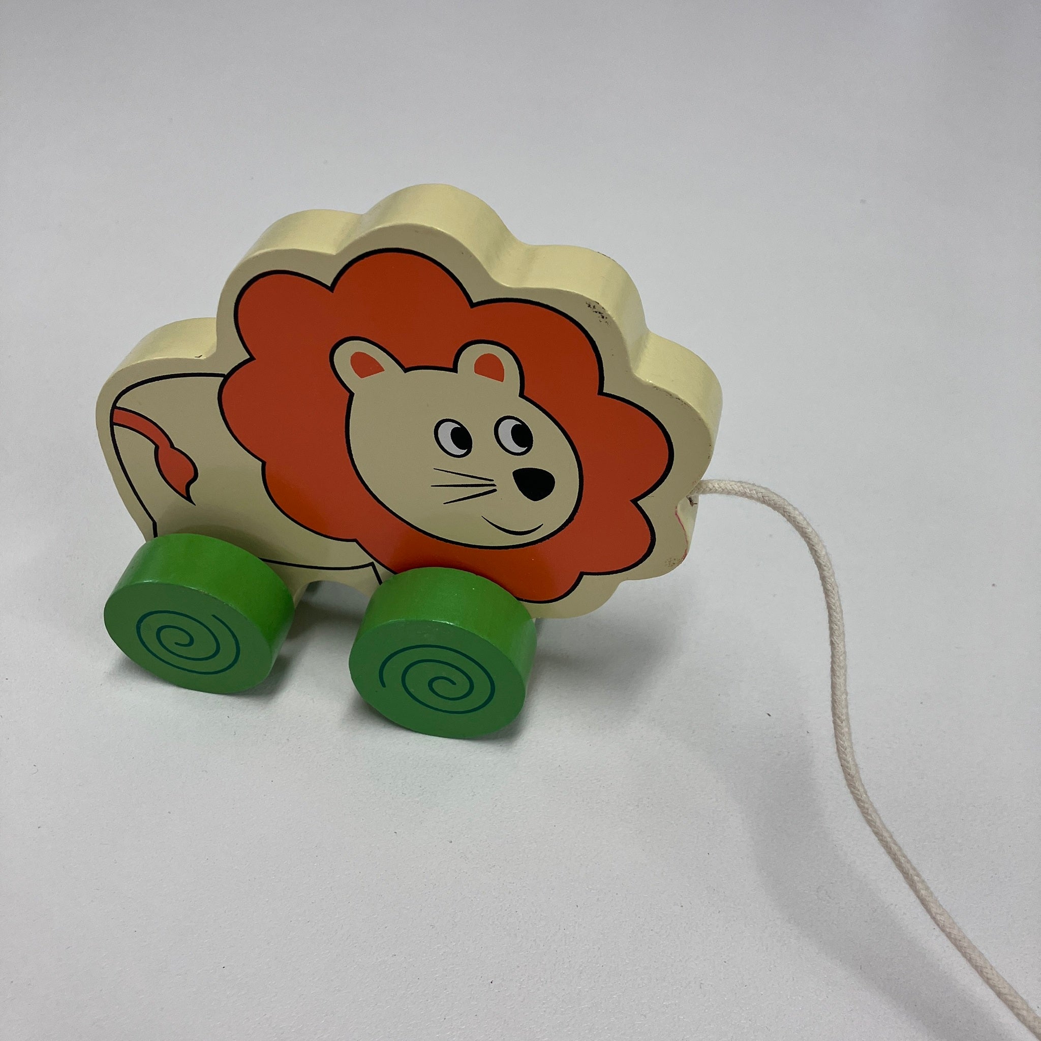 Wooden Pull Along Animals - Assorted Designs