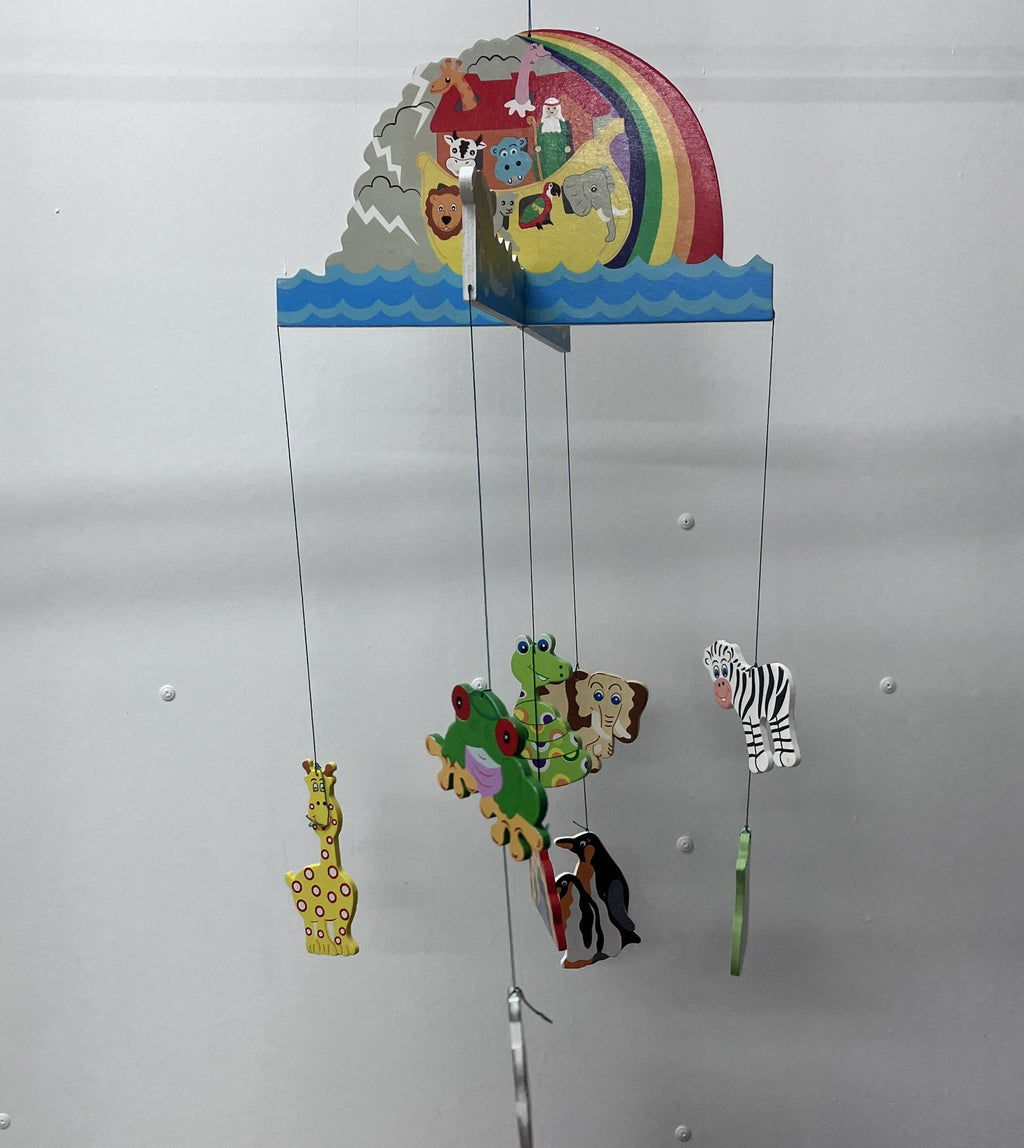 Wooden Mobile - Noah's Ark
