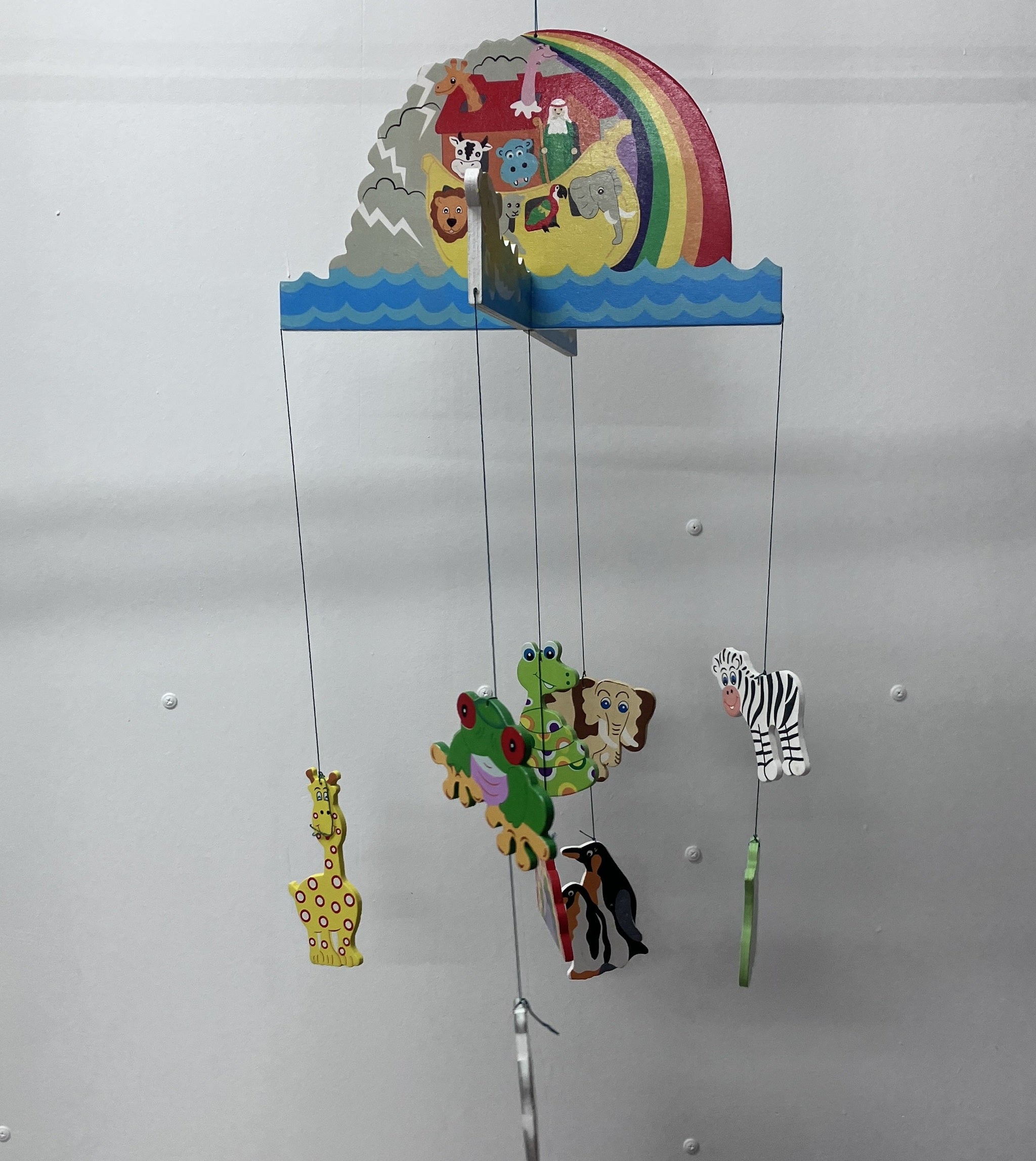 Wooden Mobile - Noah's Ark