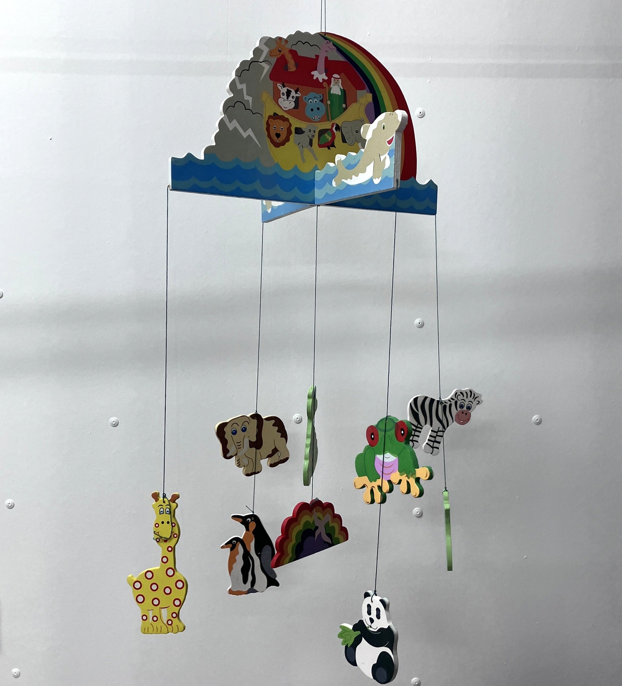 Wooden Mobile - Noah's Ark
