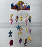 Wooden Mobile - Mermaid