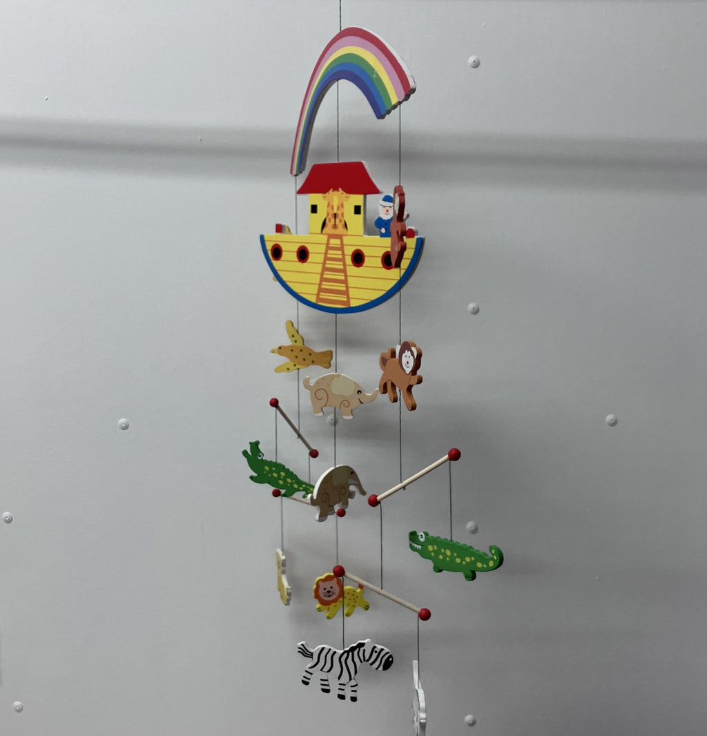 Wooden Mobile - Noah's Ark
