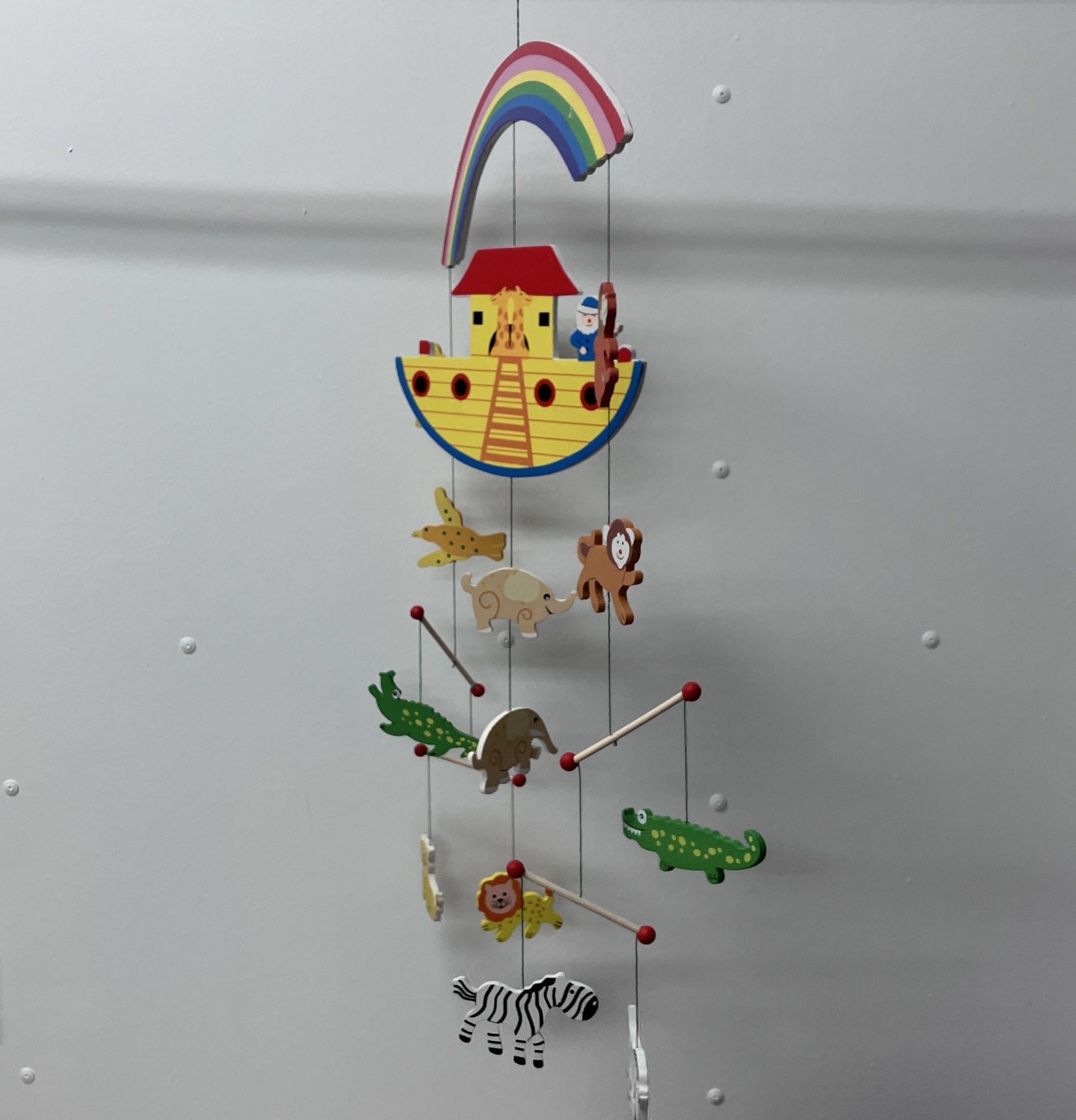 Wooden Mobile - Noah's Ark