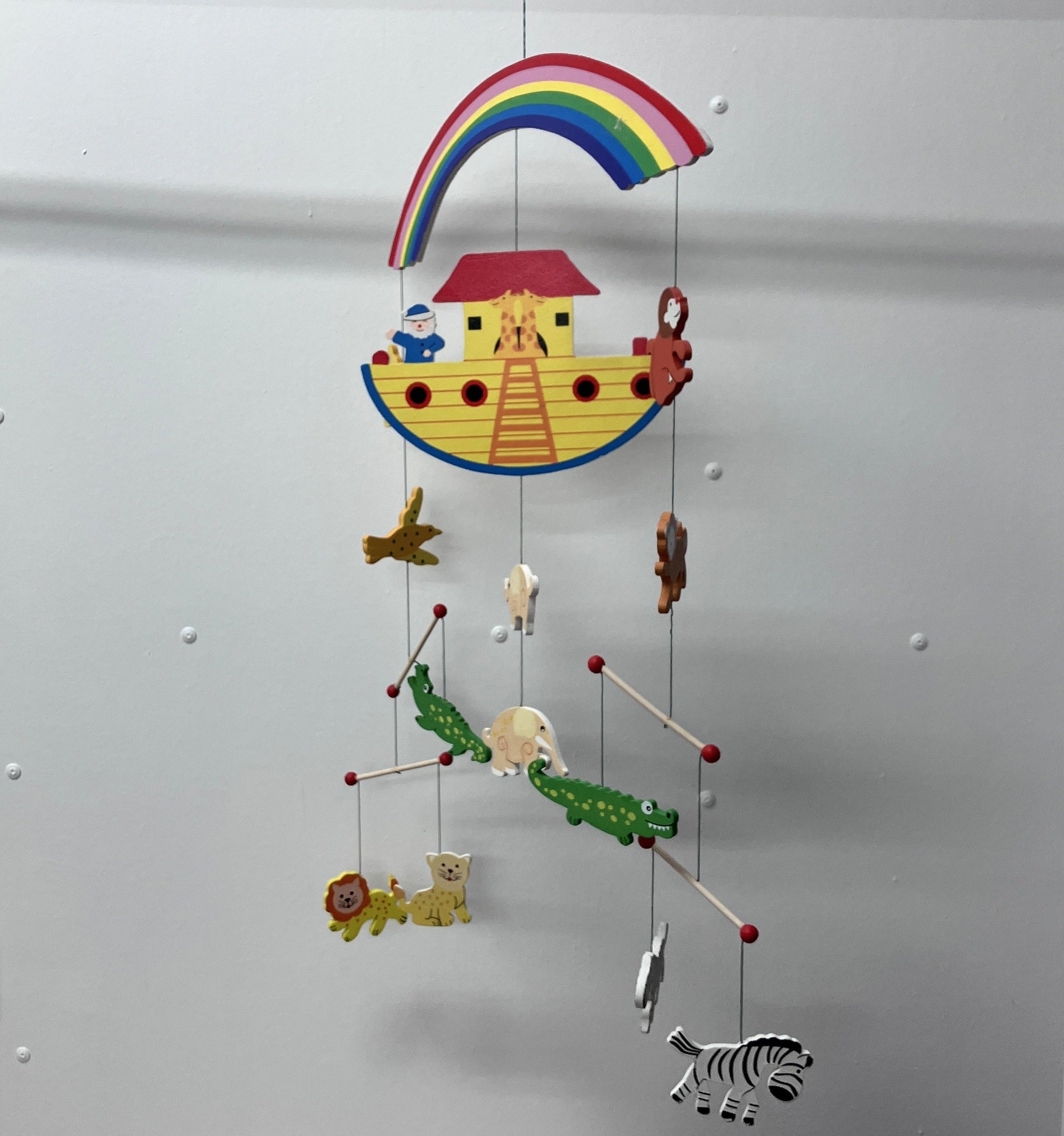 Wooden Mobile - Noah's Ark