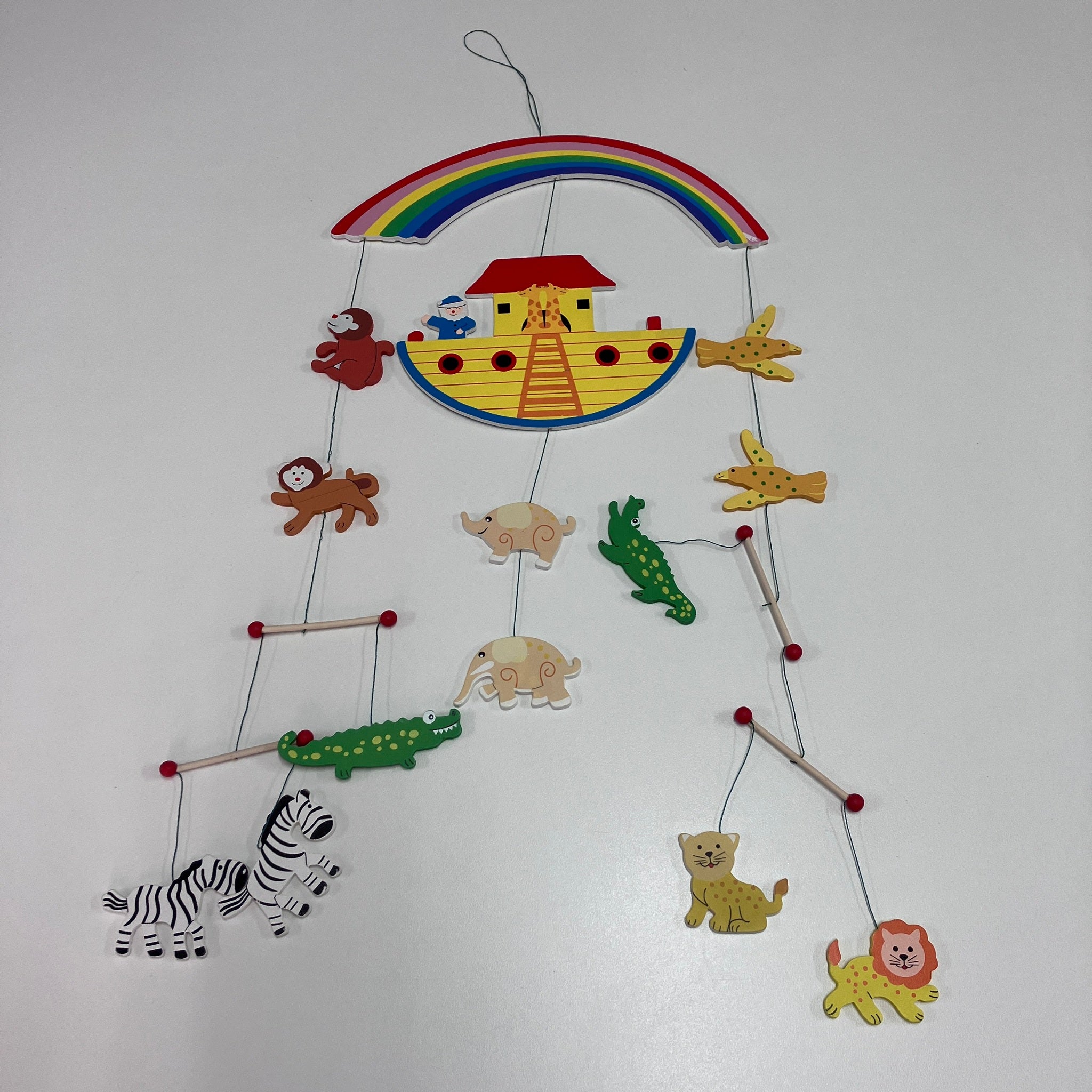 Wooden Mobile - Noah's Ark