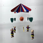 Wooden Mobile - Bear