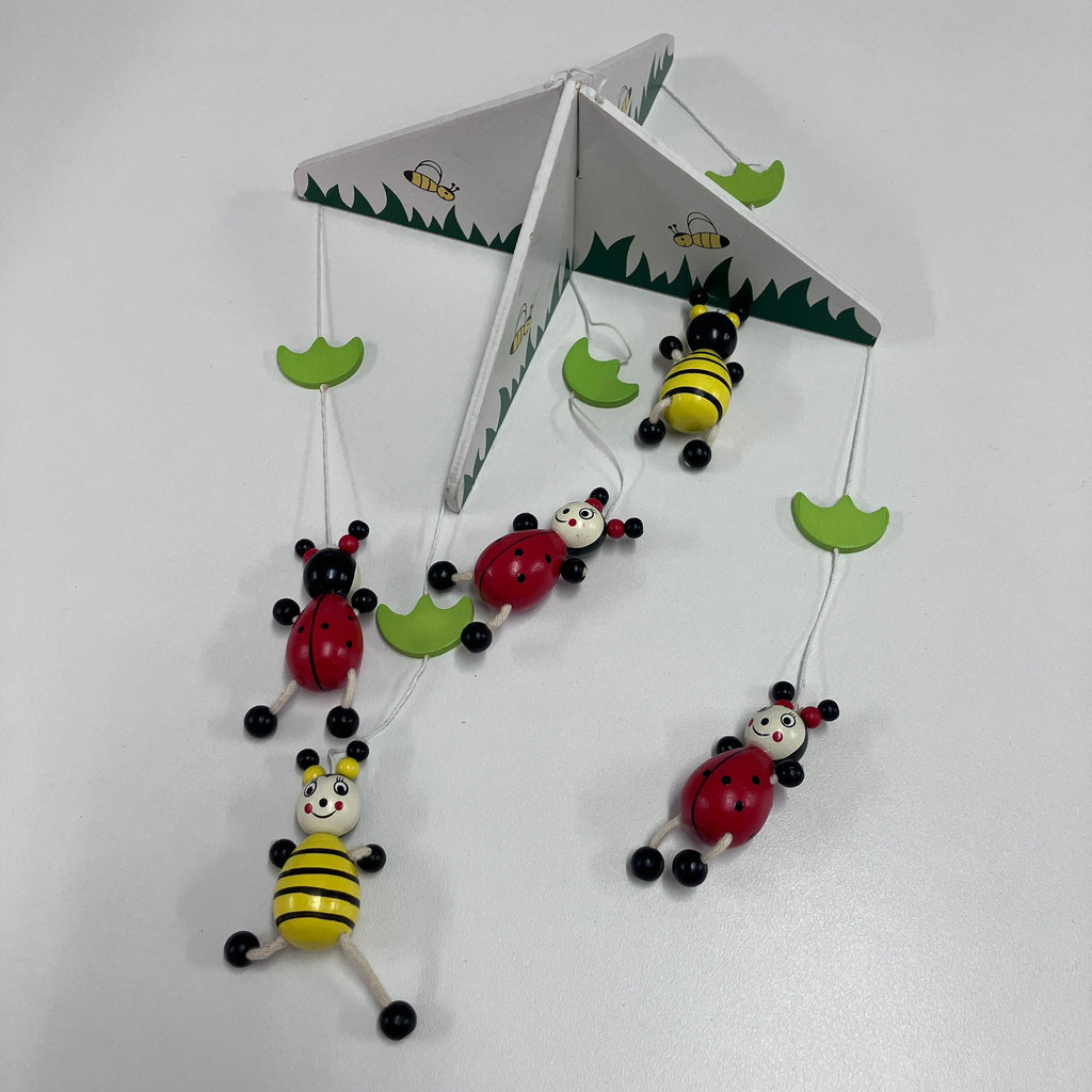 Wooden Mobile - Ladybird
