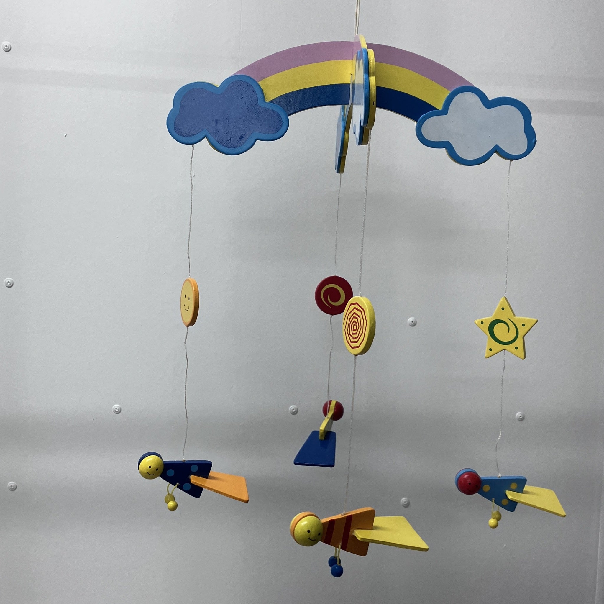 Wooden Mobile - Cloud