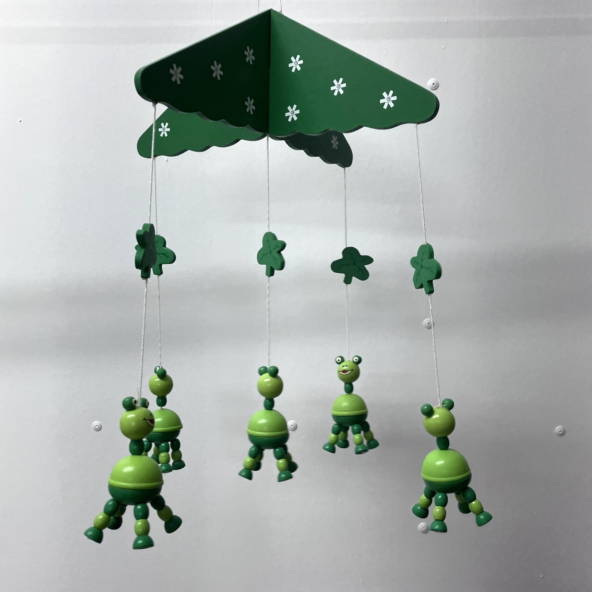 Wooden Mobile - Frog