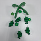 Wooden Mobile - Green Frog