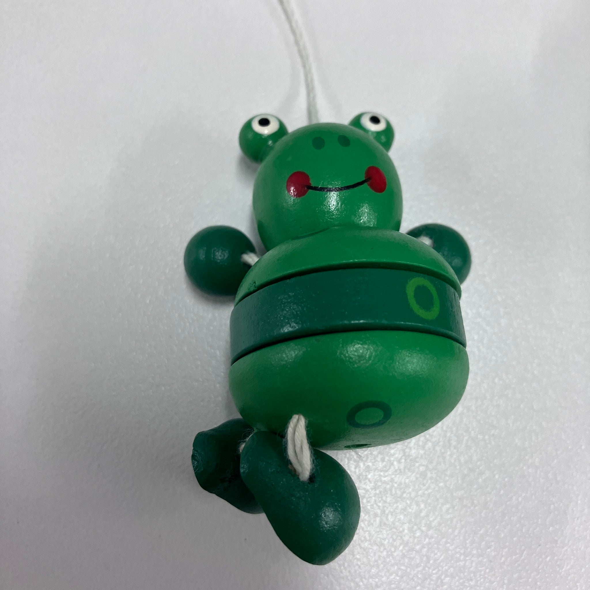 Wooden Mobile - Green Frog