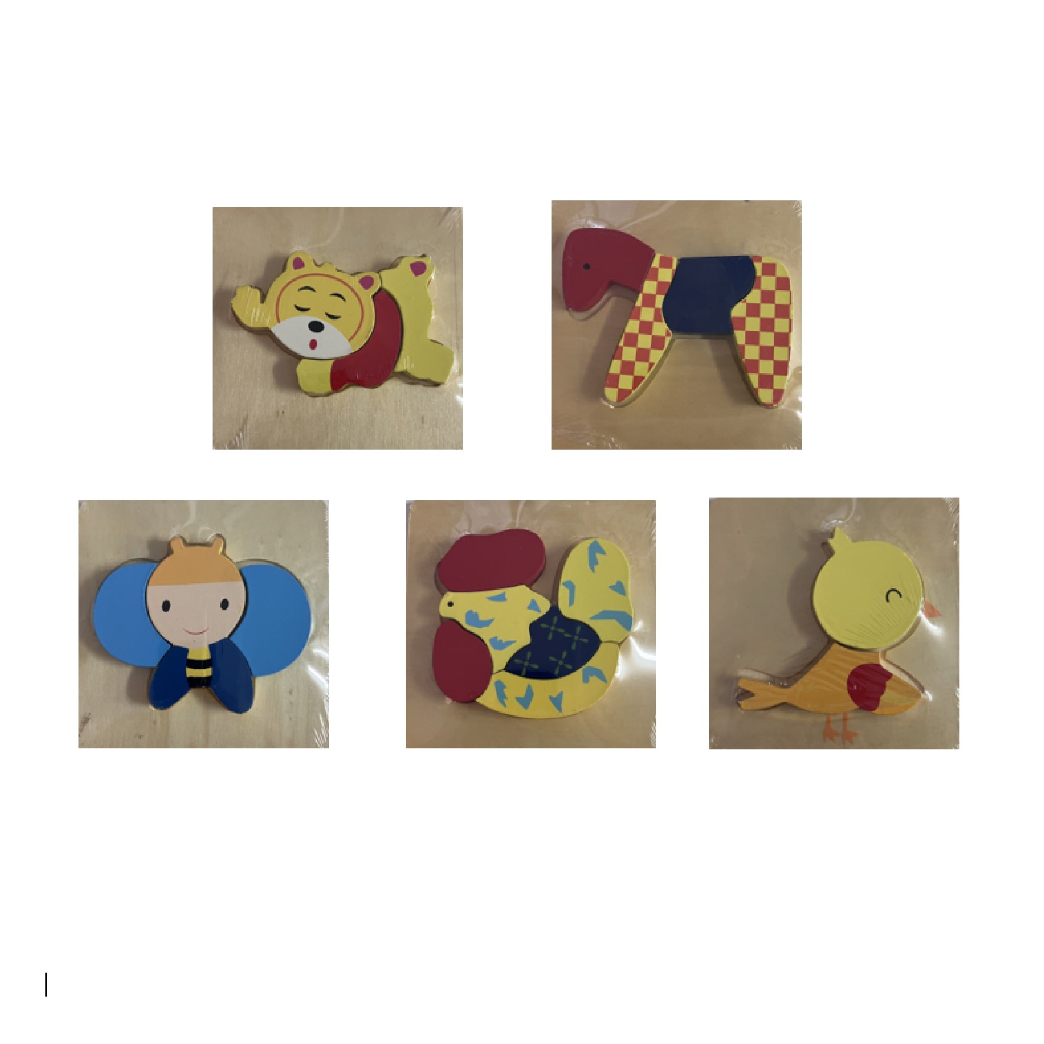 Wooden Block Puzzle - Assorted Designs