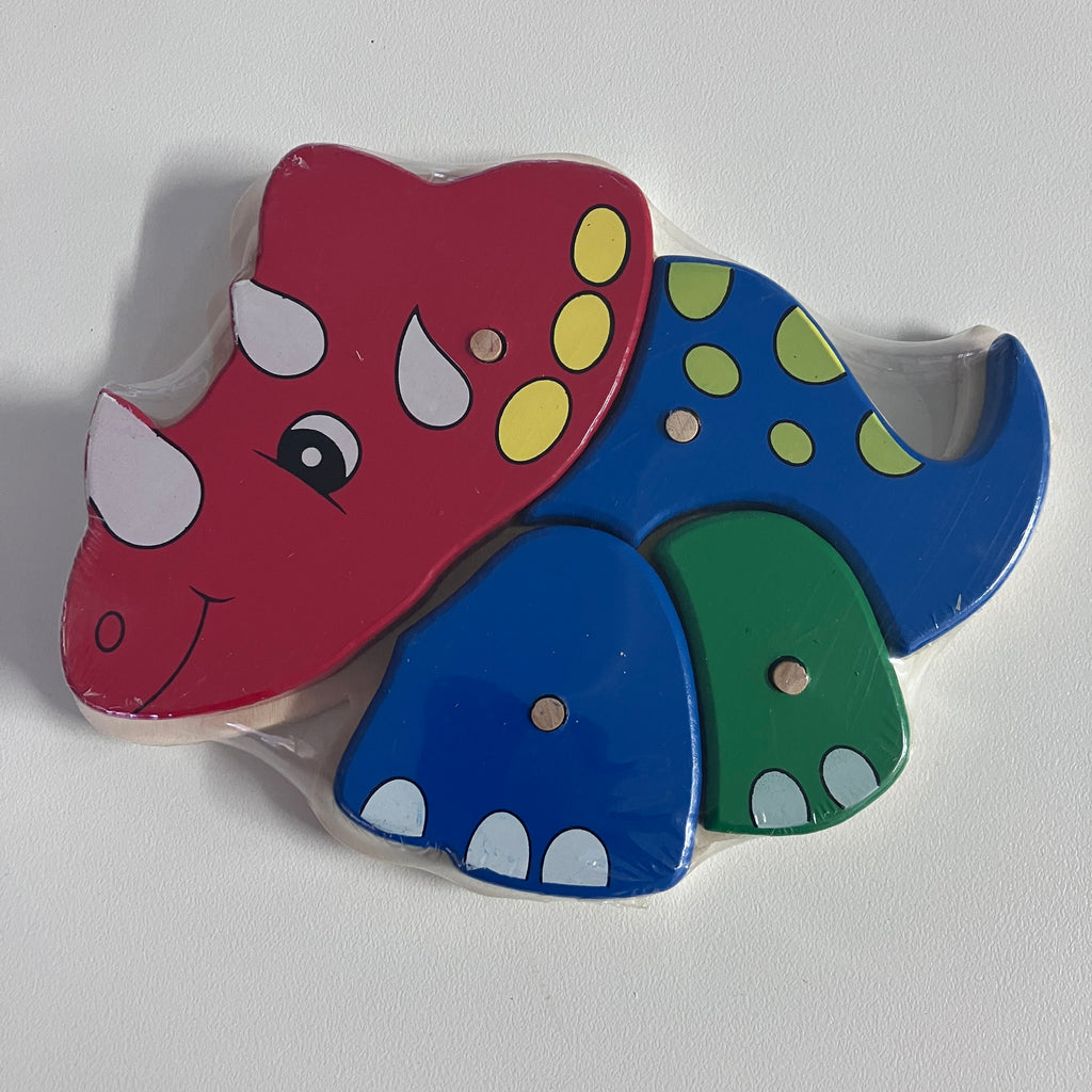 Wooden Puzzle on Peg Board - Animals - Assorted Designs