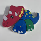 Wooden Puzzle on Peg Board - Animals - Assorted Designs