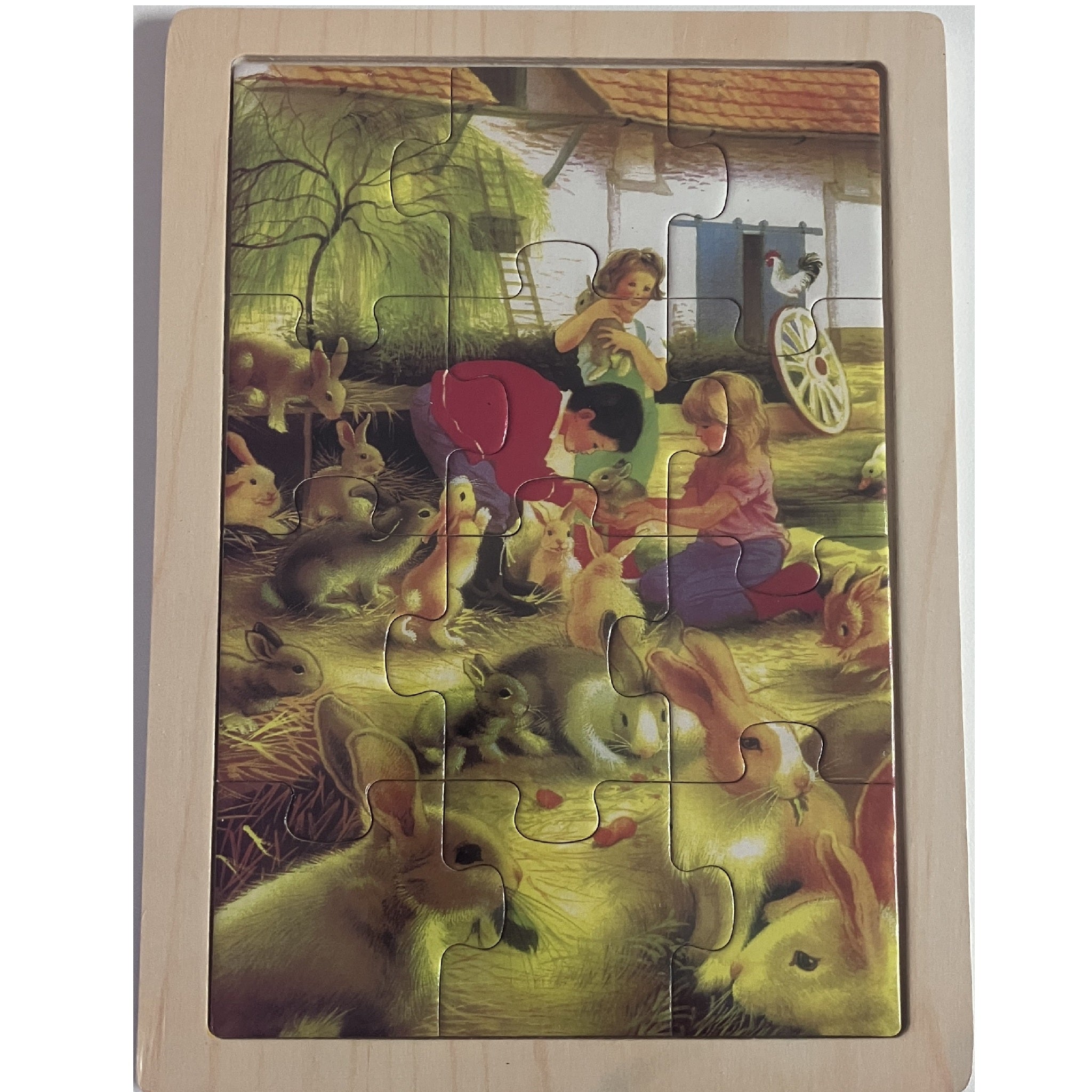 Wooden Jigsaw Puzzle - Farm