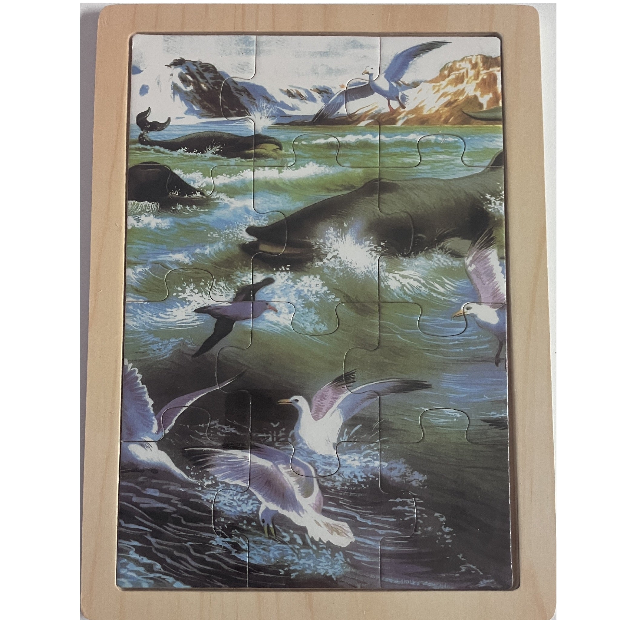 Wooden Jigsaw Puzzle - Ocean