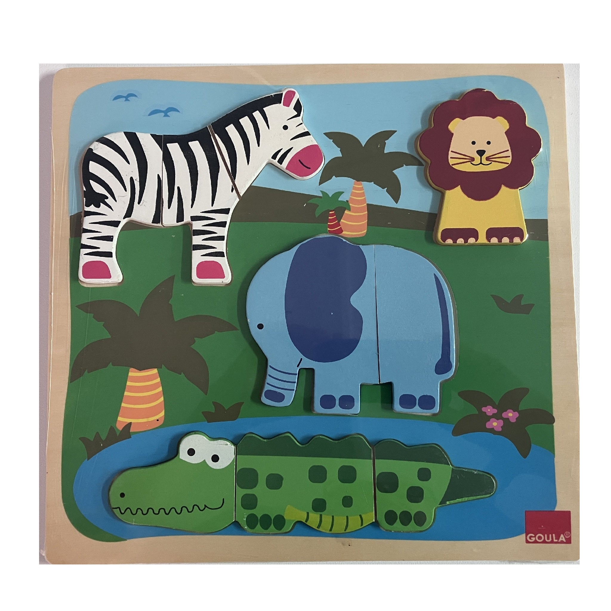 Wooden Puzzle - Animal Zoo