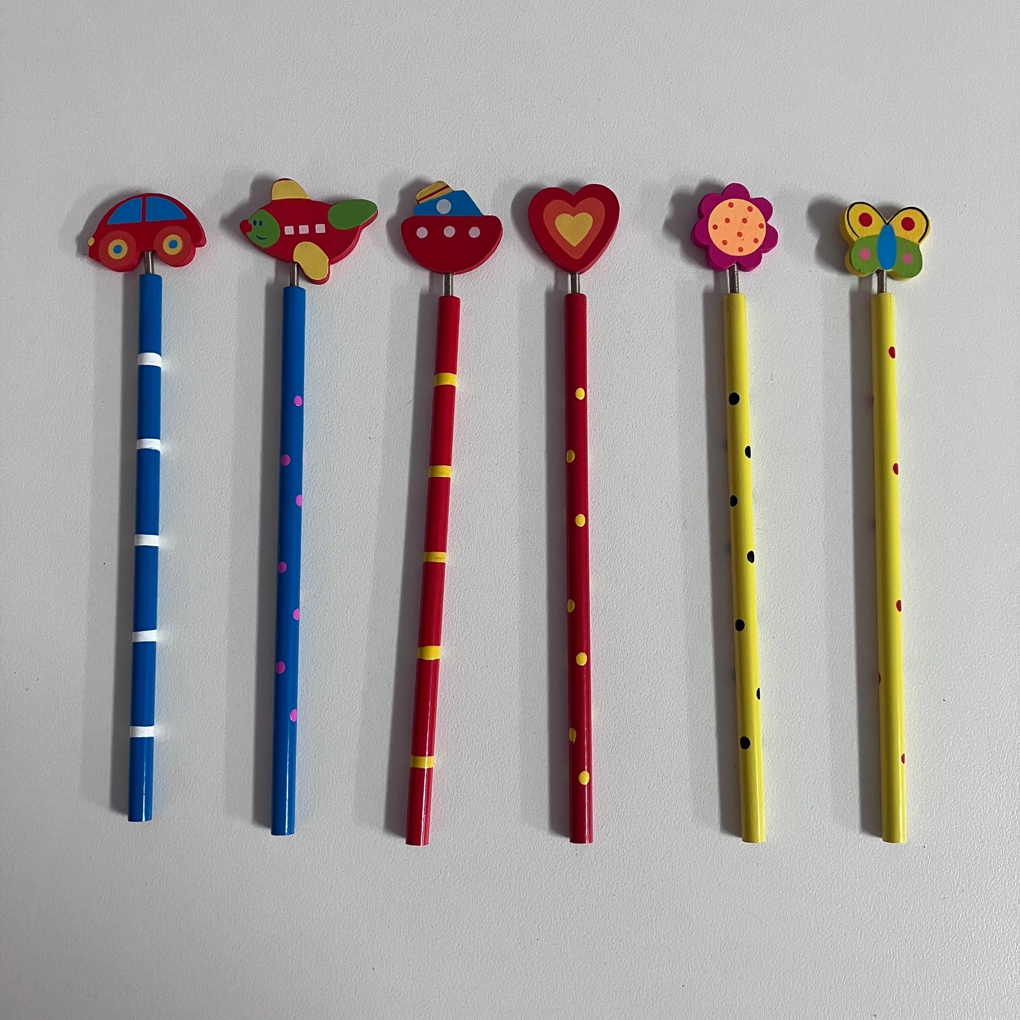 Wooden Pencils - Assorted Designs