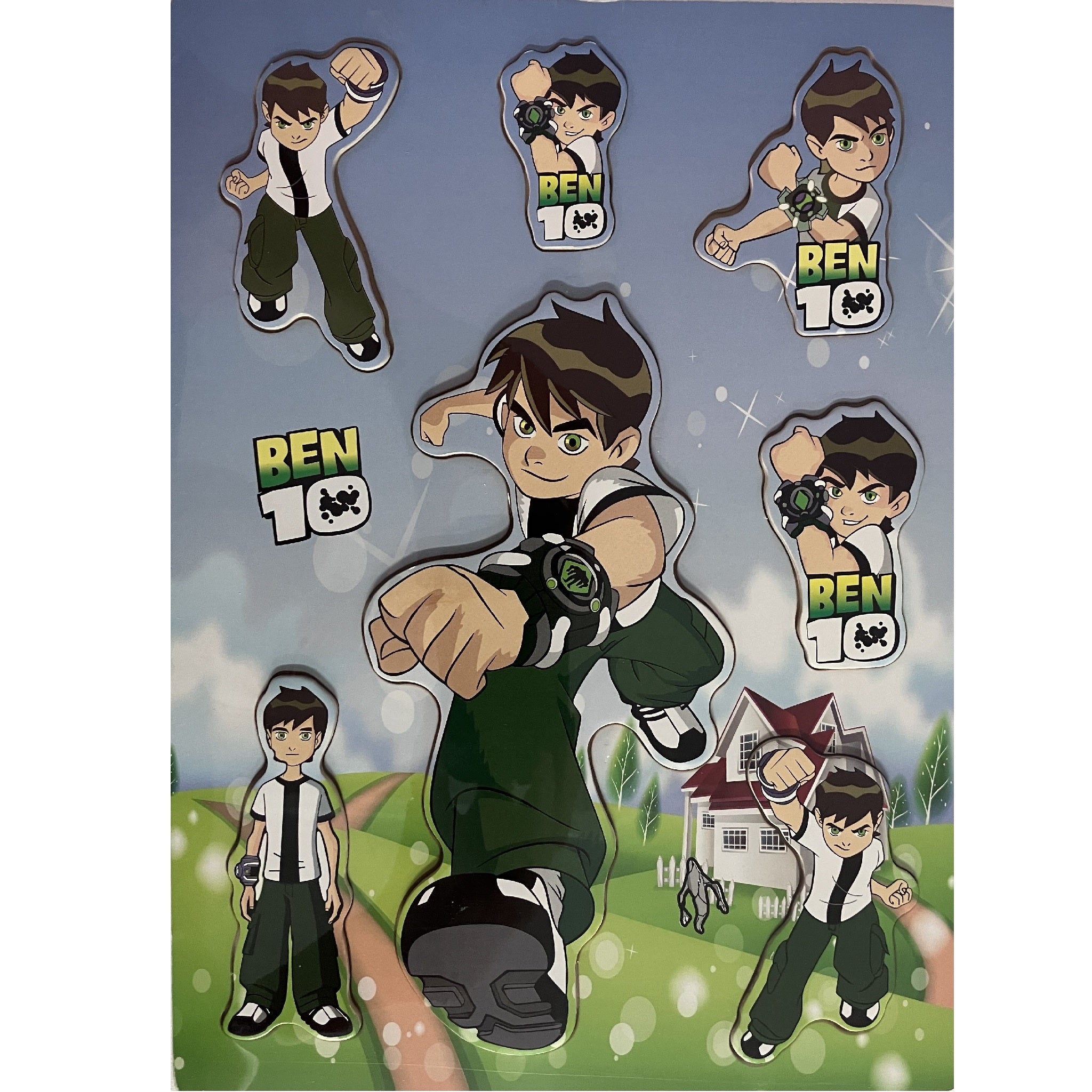 Wooden Puzzle - Ben 10