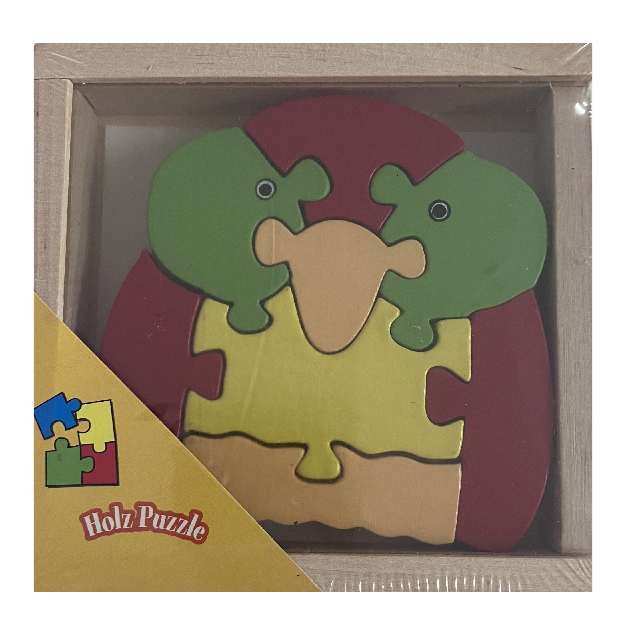 Wooden Block Puzzle Box - Animals - Assorted Designs