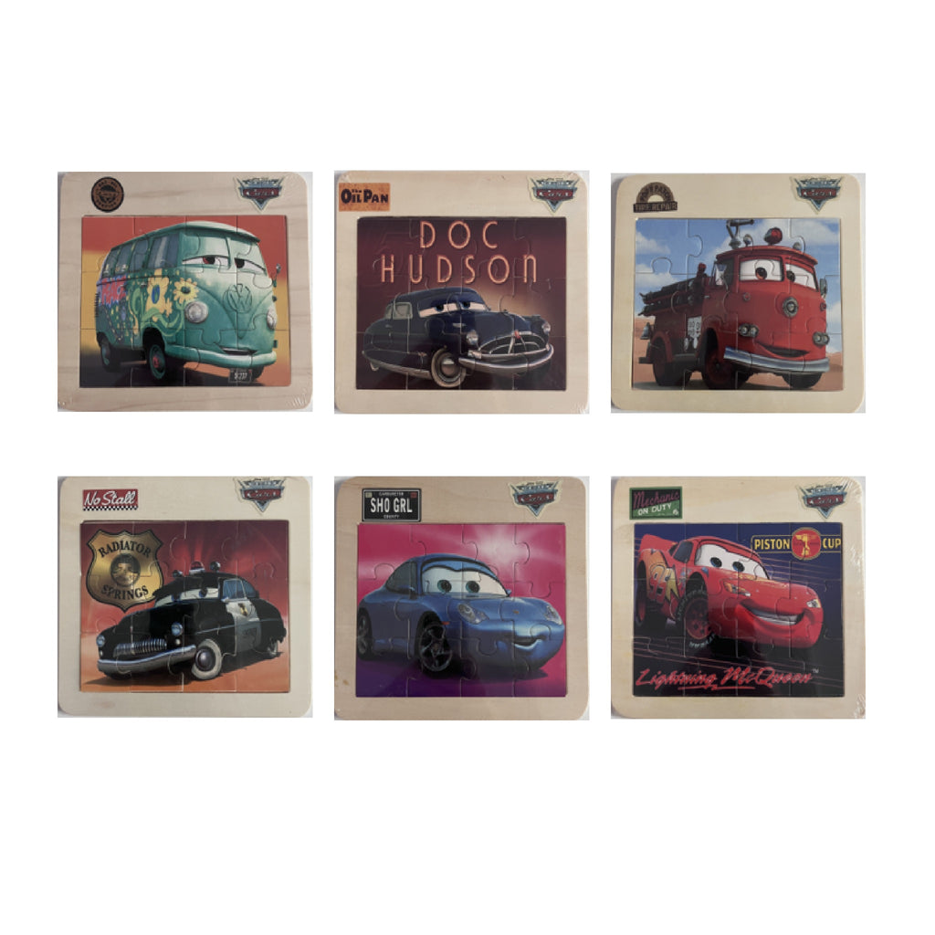 Wooden Jigsaw Puzzle - Cars - Assorted Designs