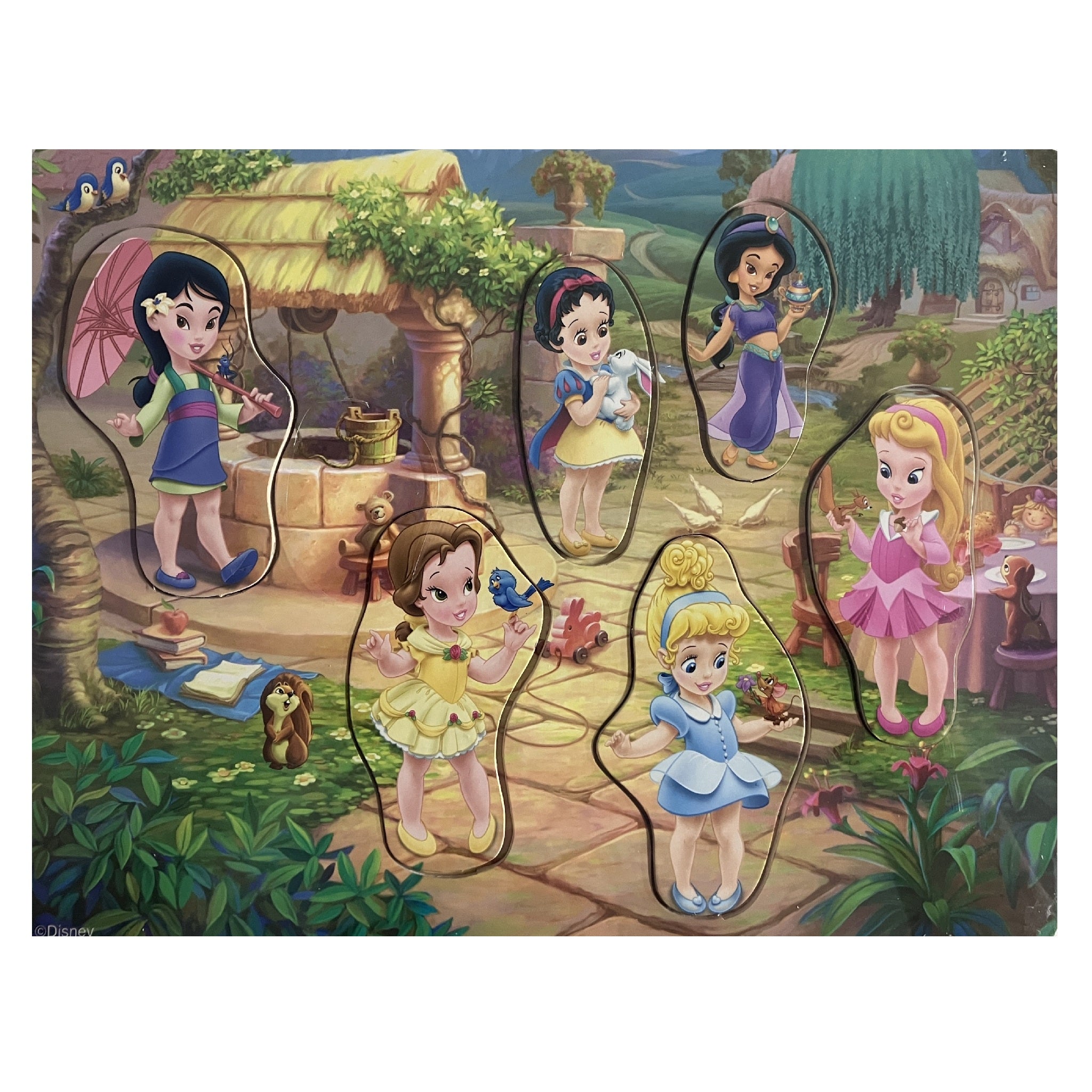 Wooden Puzzle - Disney Princesses