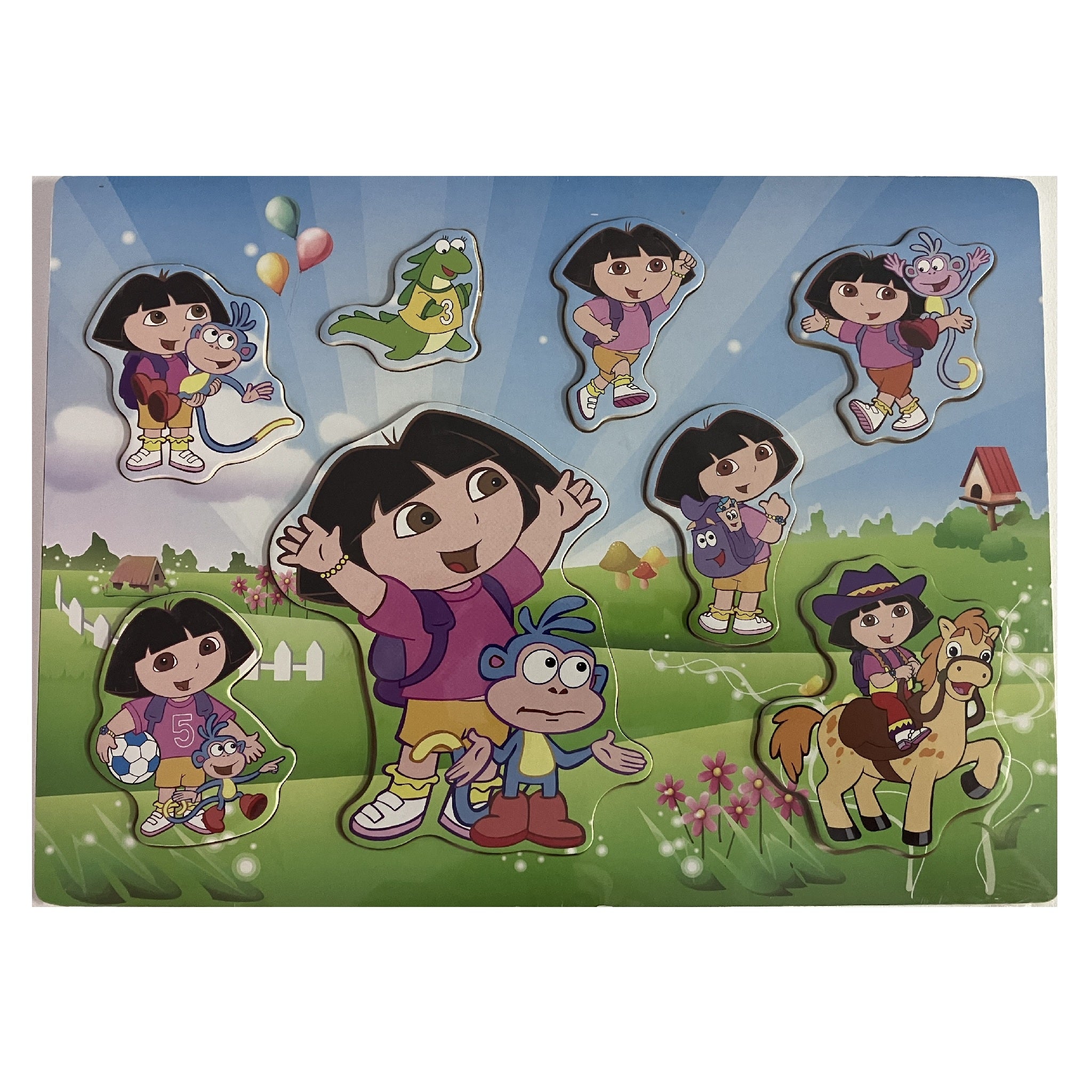 Wooden Puzzle - Dora