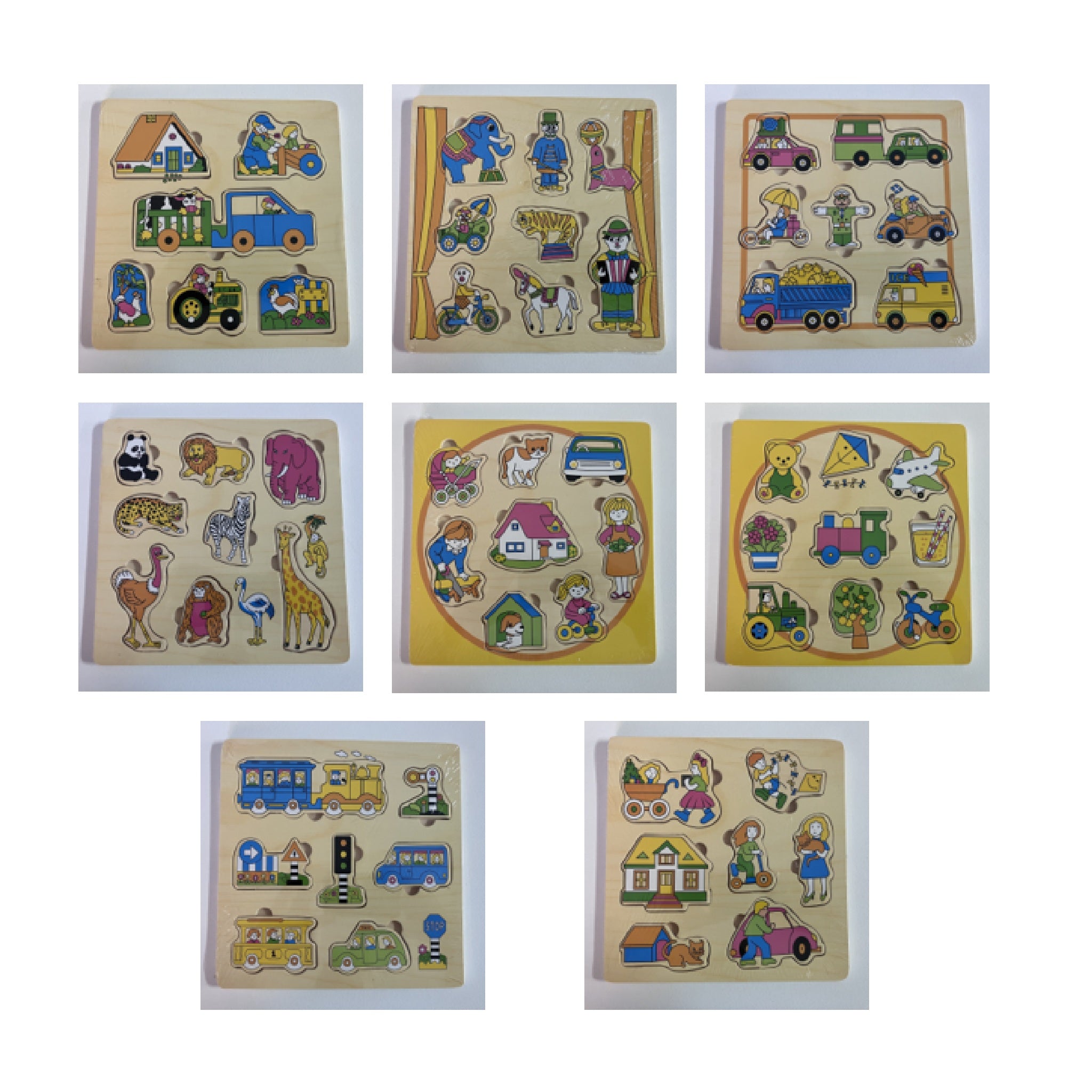 Wooden Puzzle - Assorted Designs