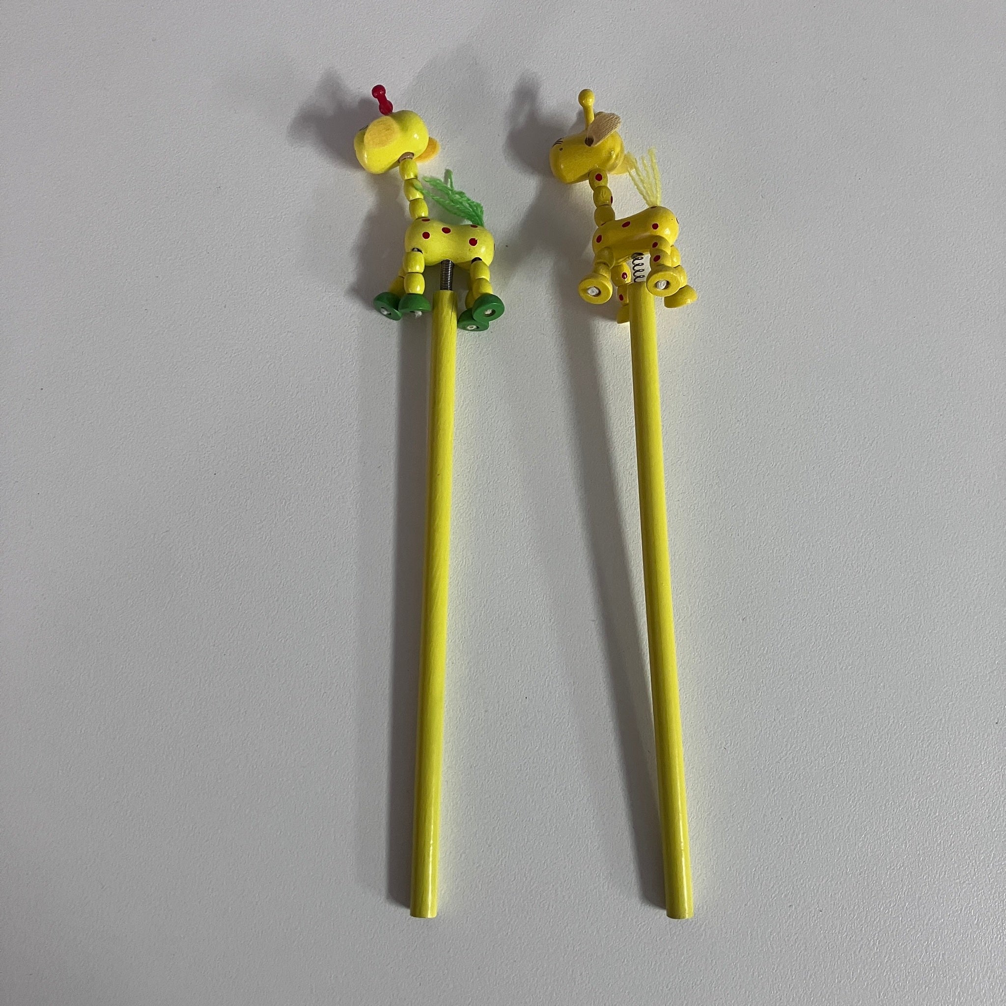 Wooden Pencils - Giraffe - Assorted Designs