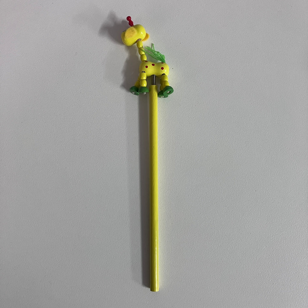 Wooden Pencils - Giraffe - Assorted Designs