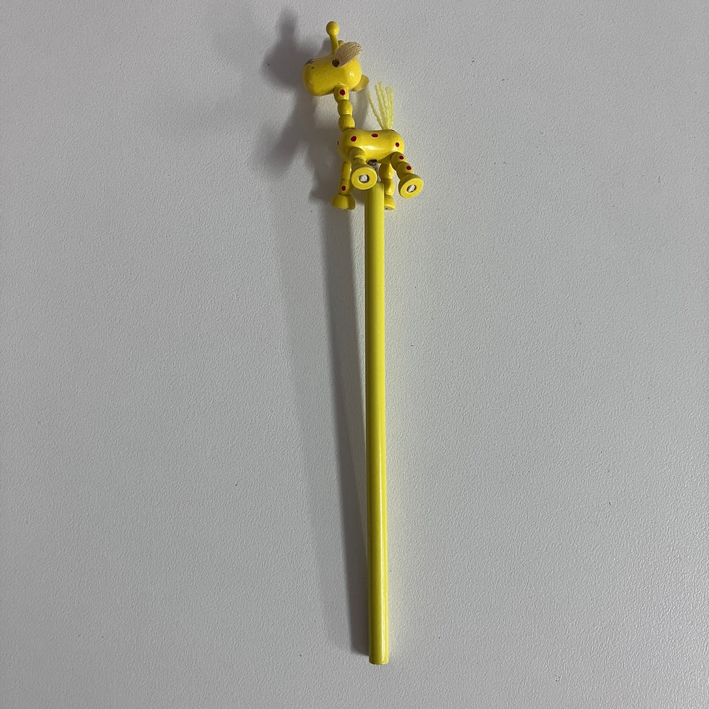 Wooden Pencils - Giraffe - Assorted Designs
