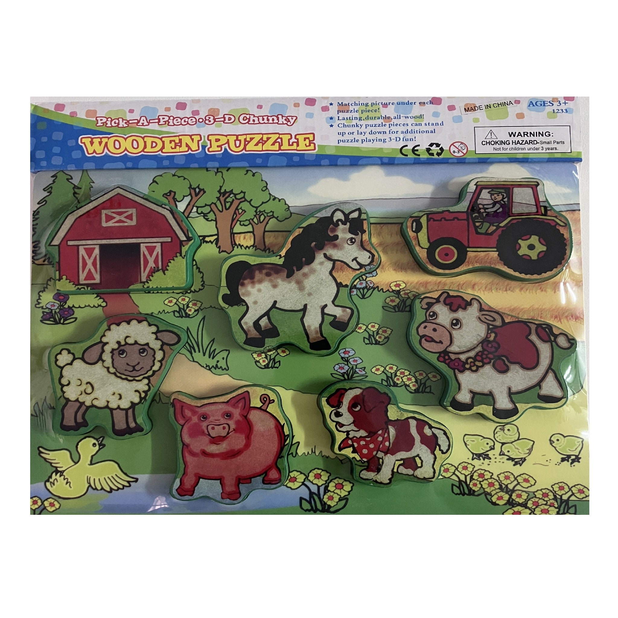 Wooden Block Puzzle - Farm