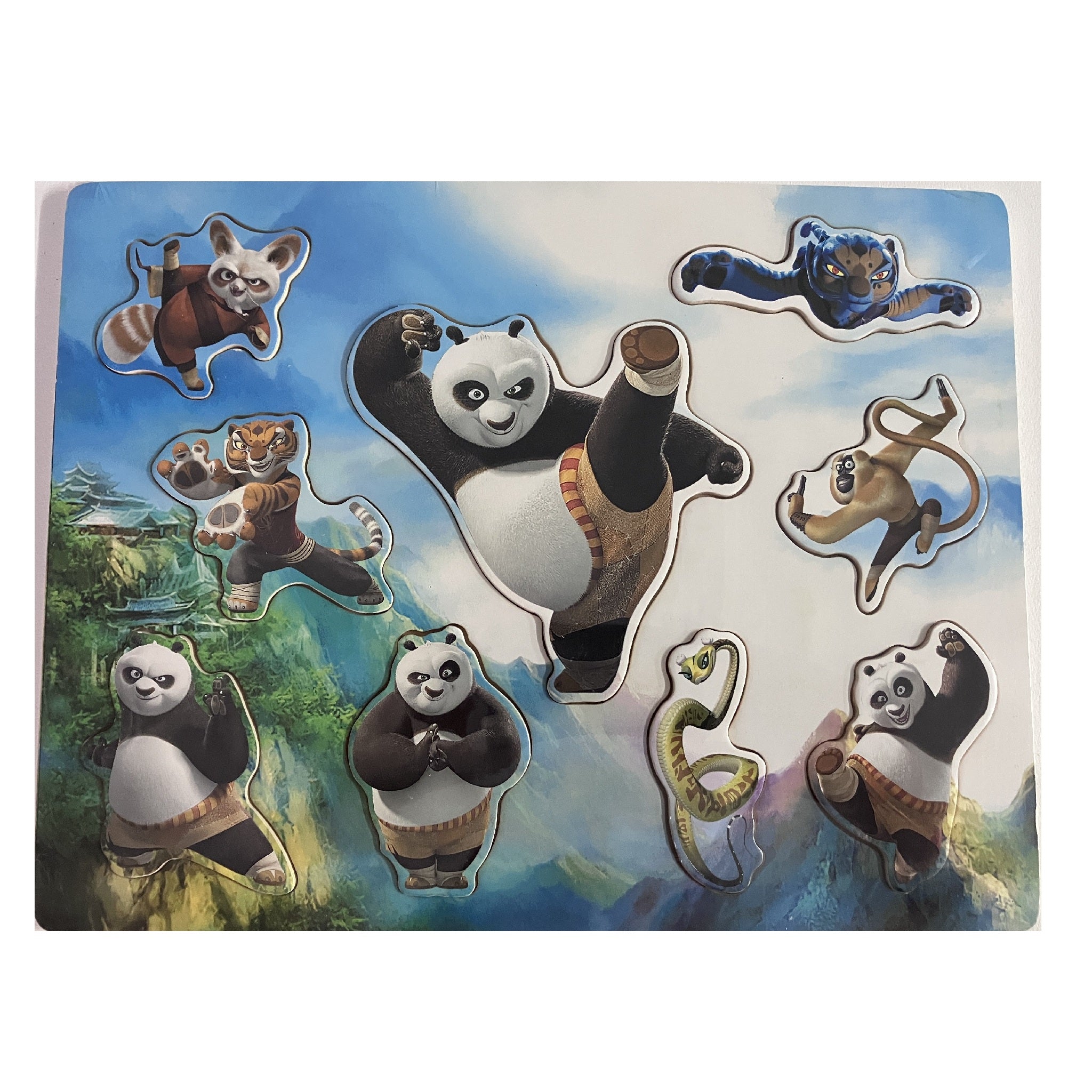 Wooden Puzzle - Kung Fu Panda