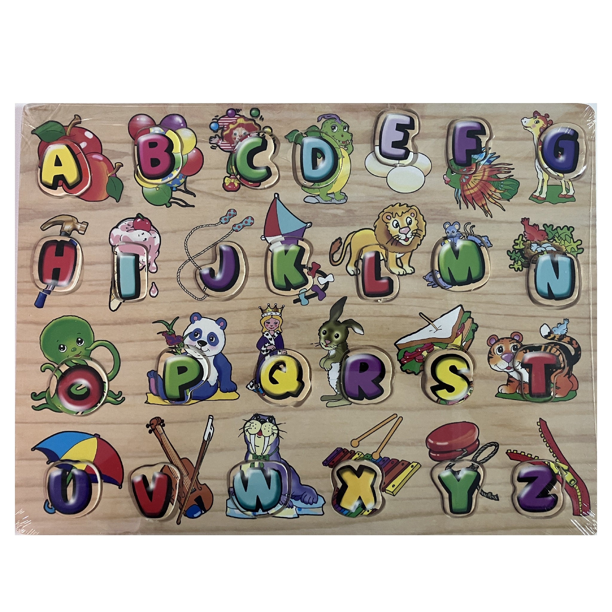 Wooden Puzzle - Large - Alphabet