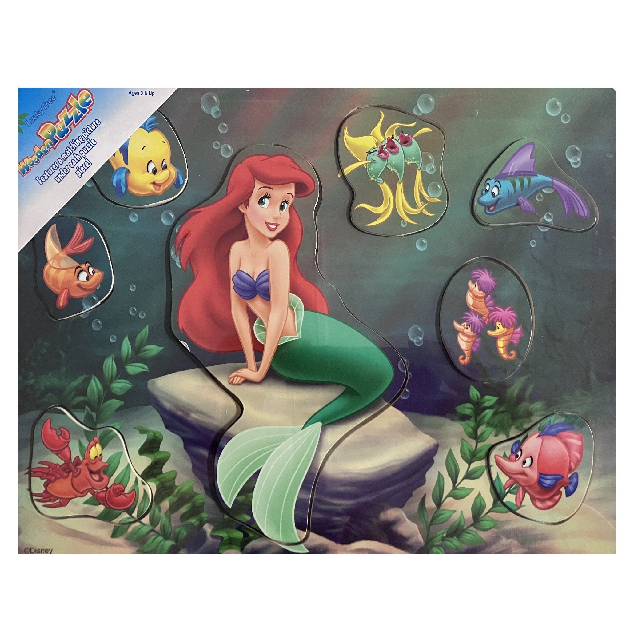 Wooden Puzzle - Little Mermaid