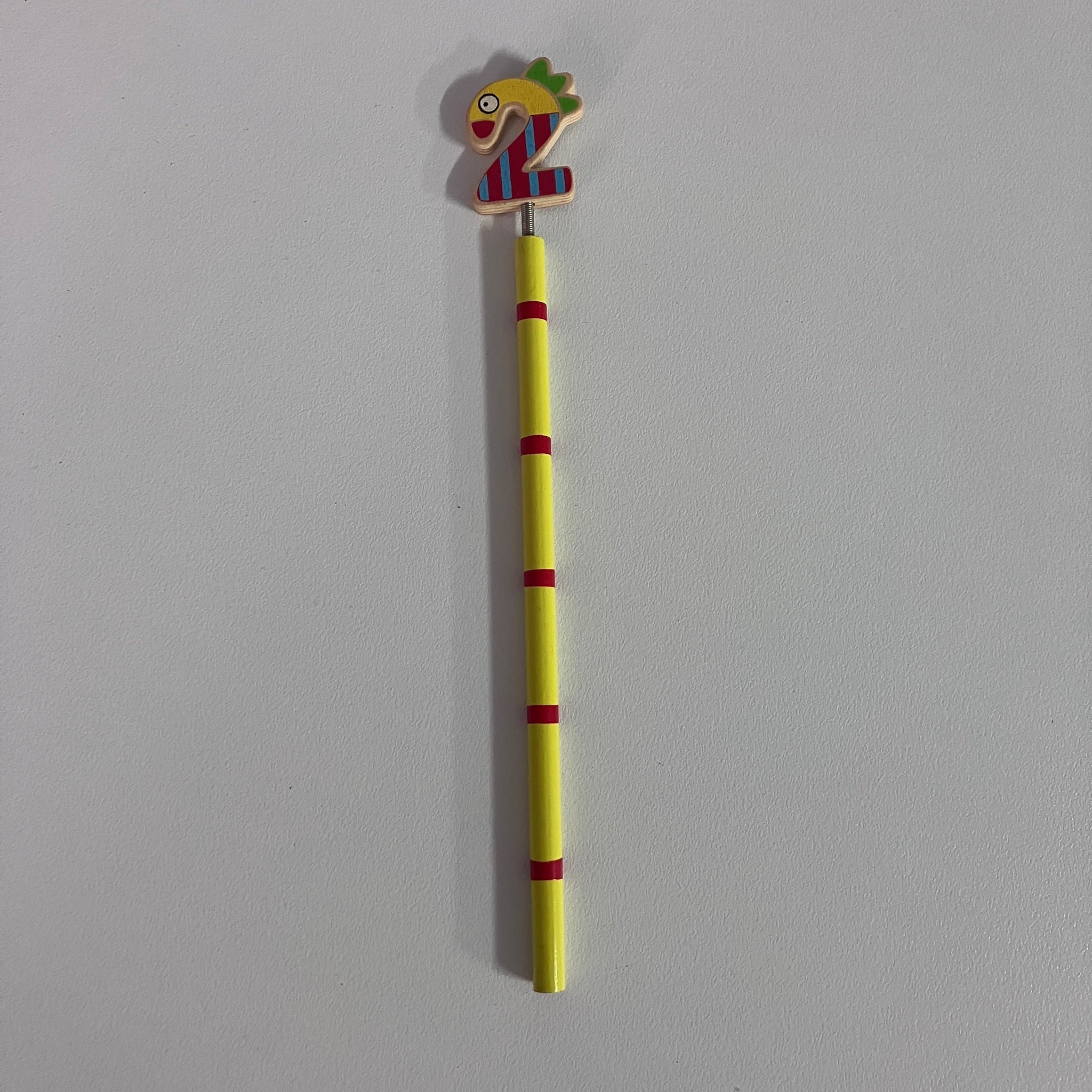 Wooden Pencils - Numbers - Assorted Designs