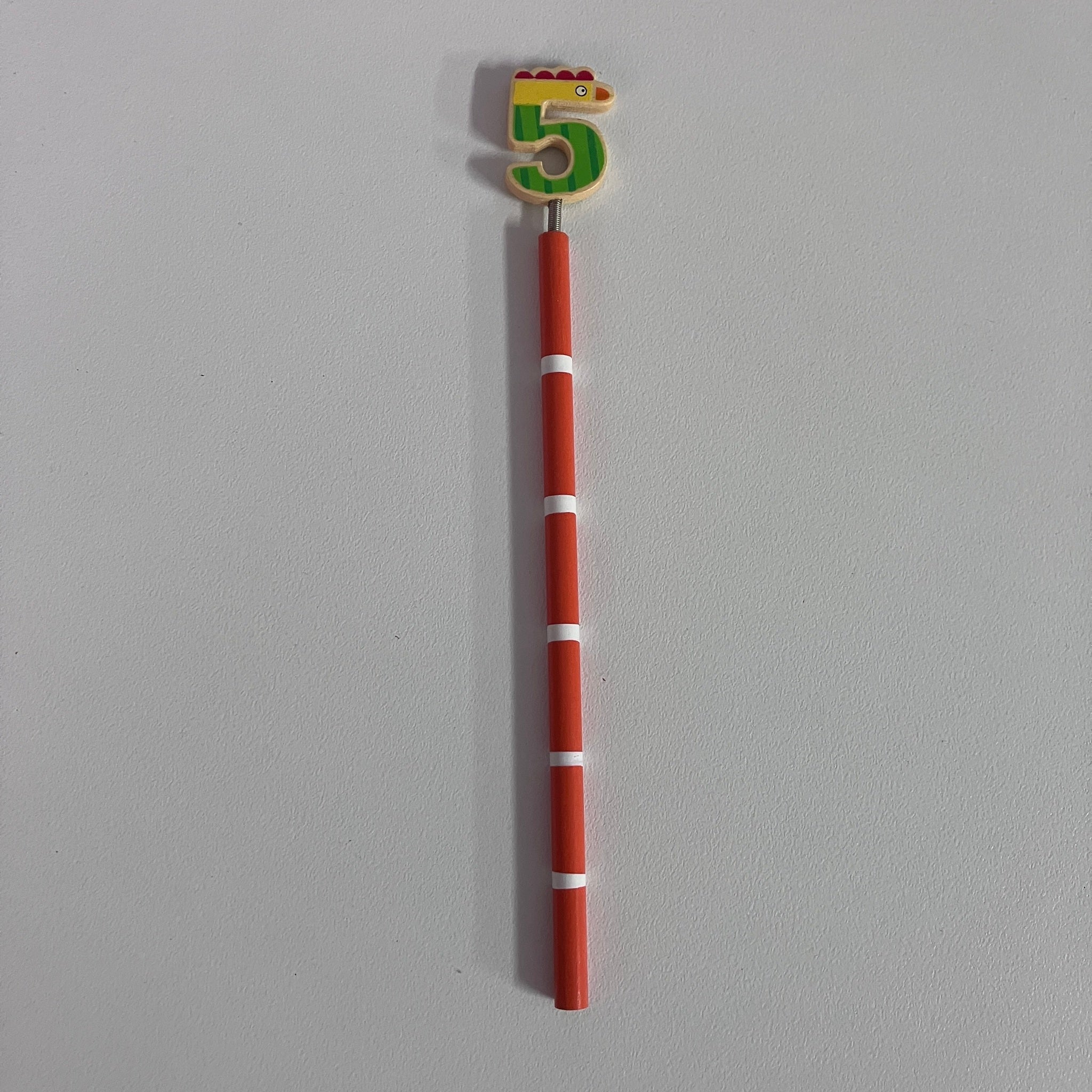 Wooden Pencils - Numbers - Assorted Designs