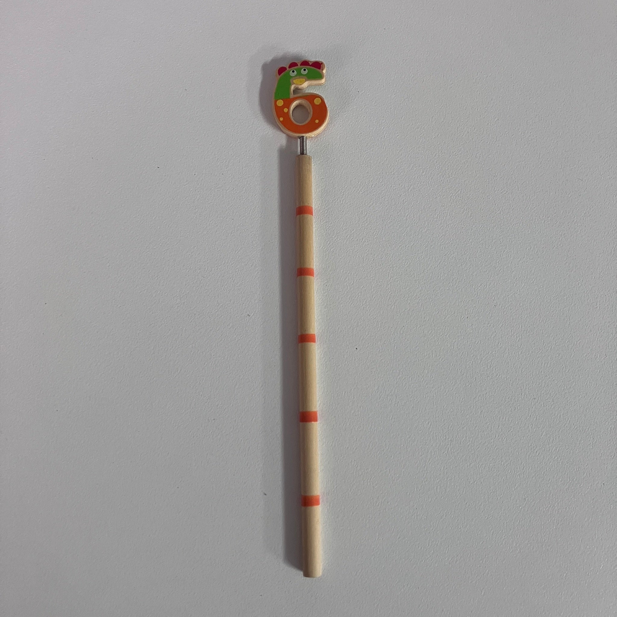 Wooden Pencils - Numbers - Assorted Designs