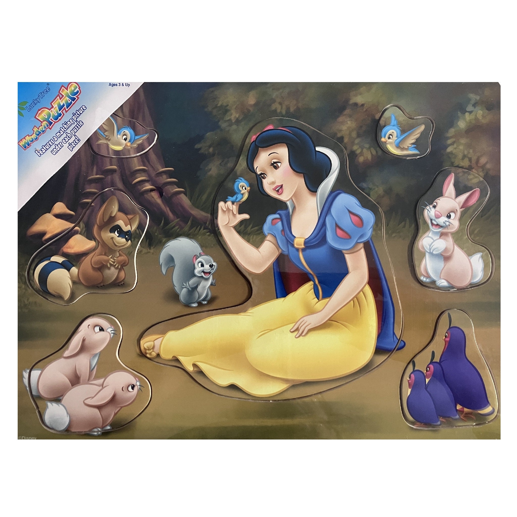 Wooden Puzzle - Snow White