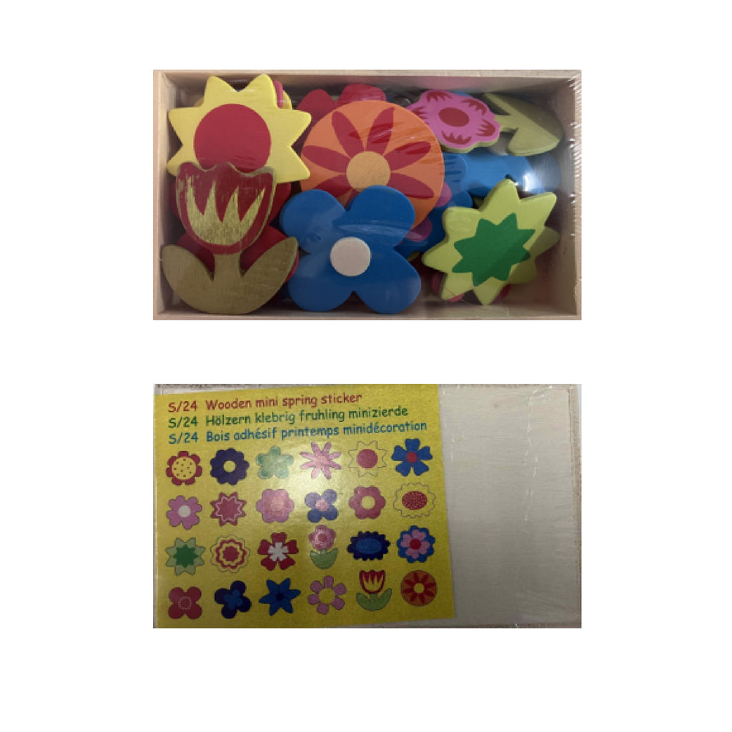 Wooden Stickers - Assorted Designs